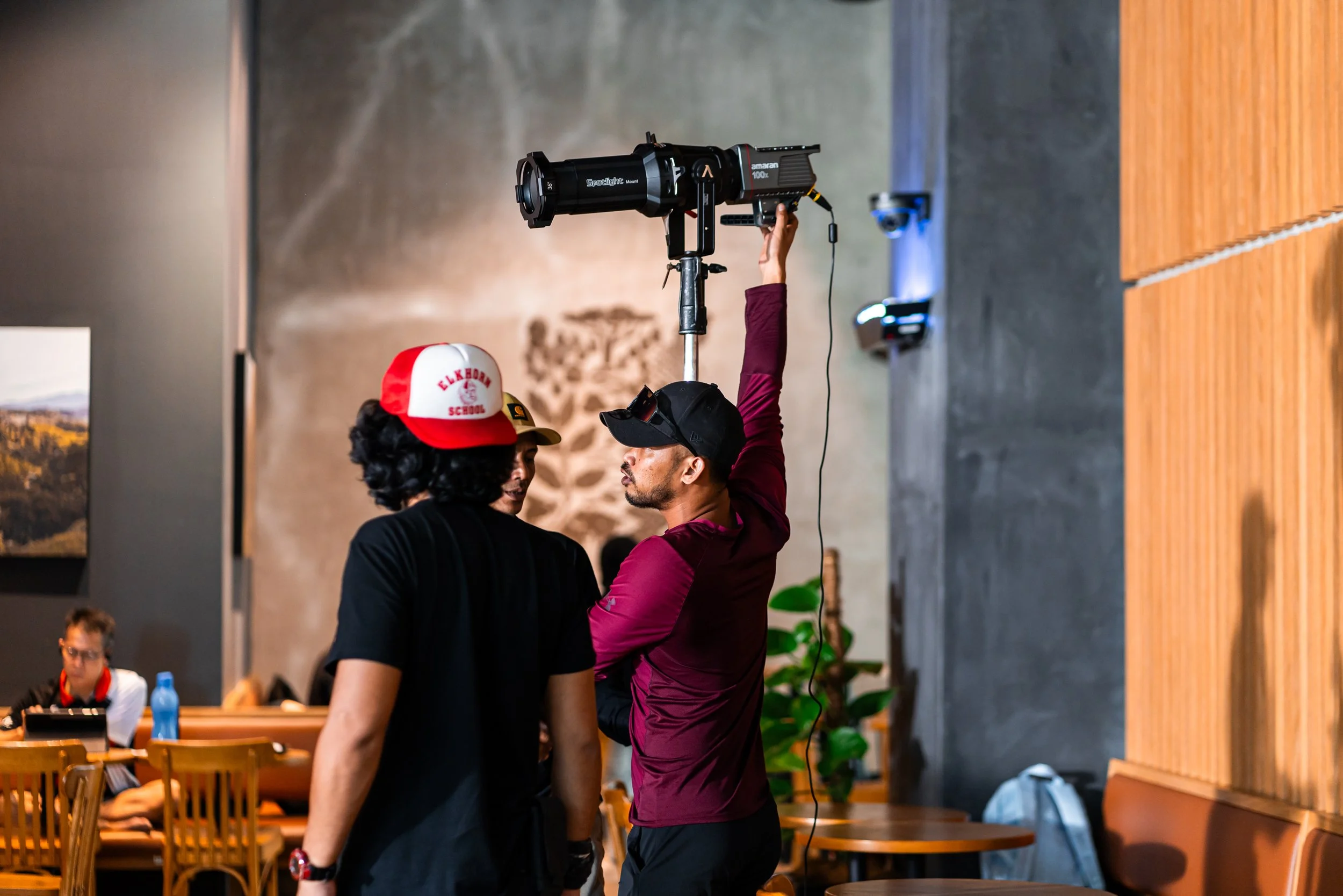 Behind the scene - Shooting for BonusLink