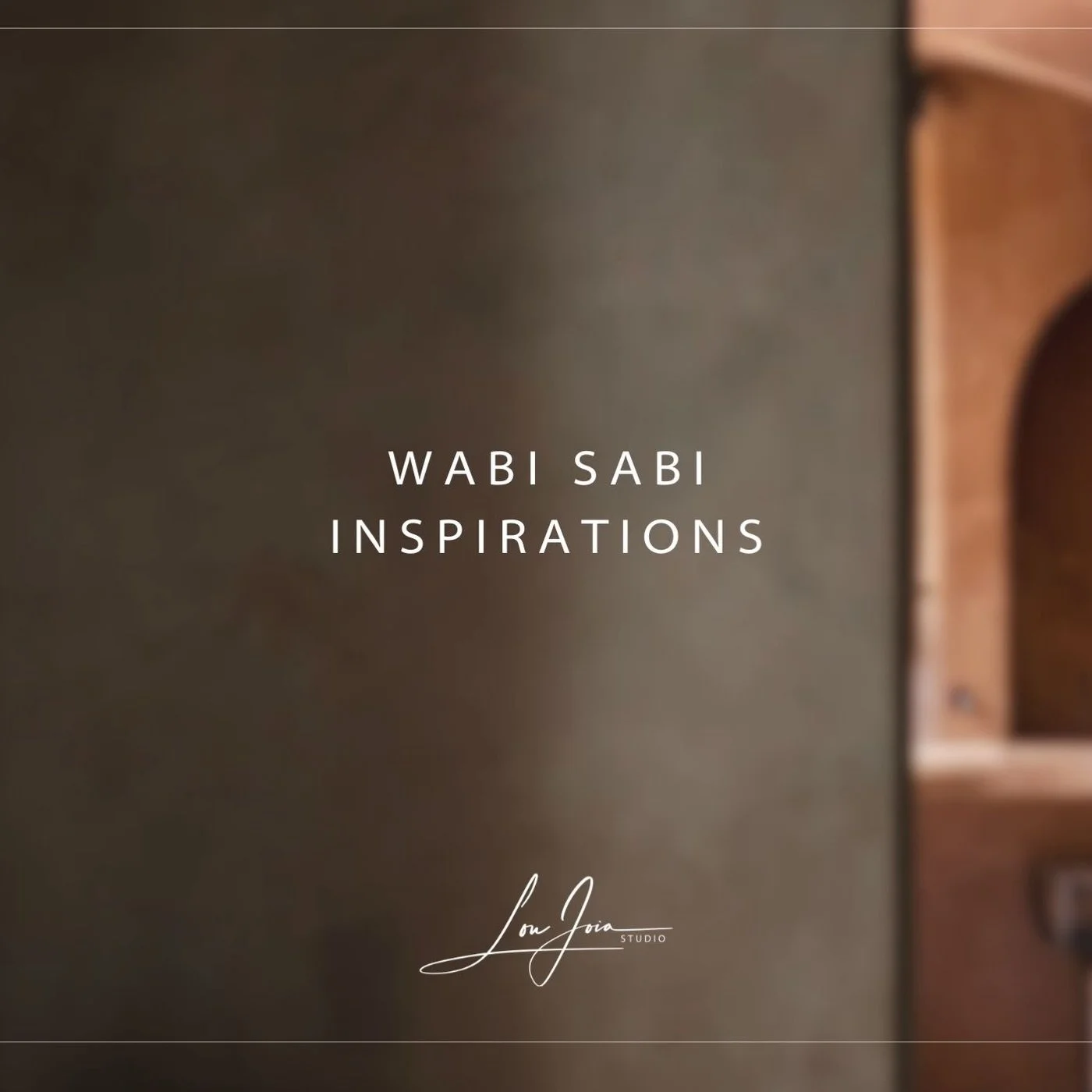 The beautifully unfinished #wabisabi #quietluxury #slowliving #naturaltextures #minimal