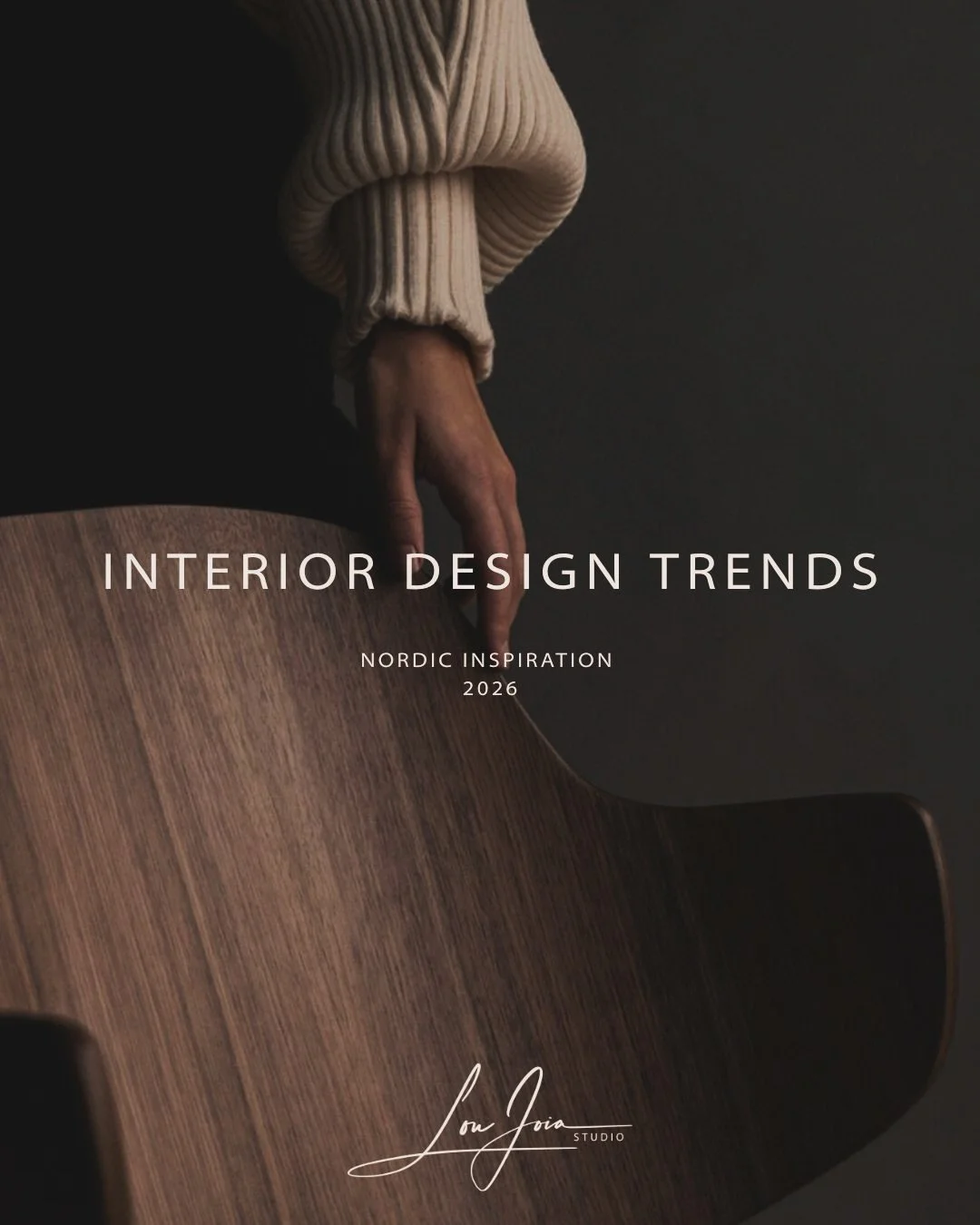 Current 2026 interior design obsessions. Soft lighting, natural materials, low living, and negative space. It's all about finding calm in the simplicity.