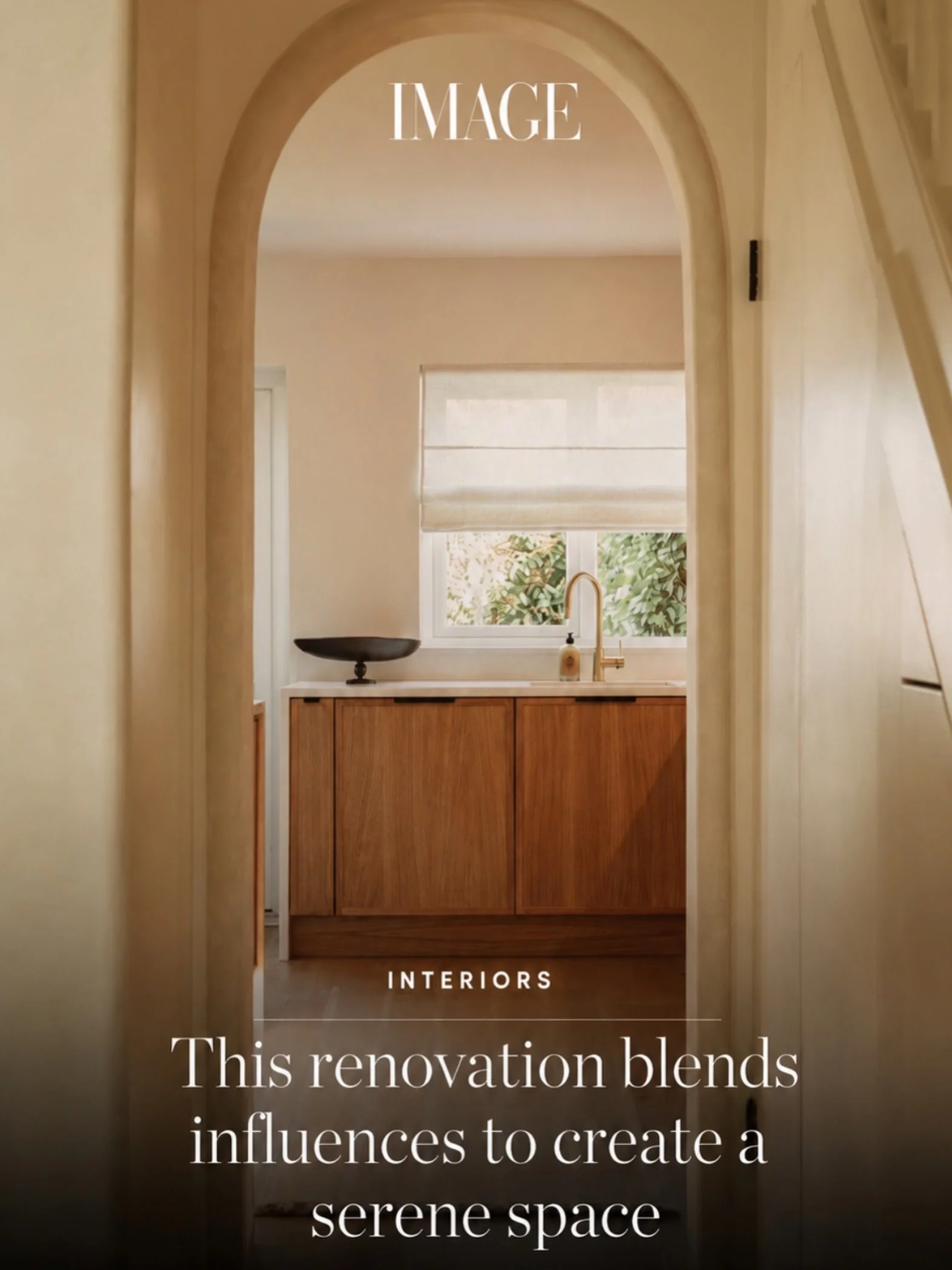 I&rsquo;m incredibly honoured to see Lou Joia Studio￼ featured in IMAGE. 

This project was especially meaningful to me, as it reflects my passion for creating calm, soulful homes that bring beauty and balance to everyday life.

A heartfelt thank you