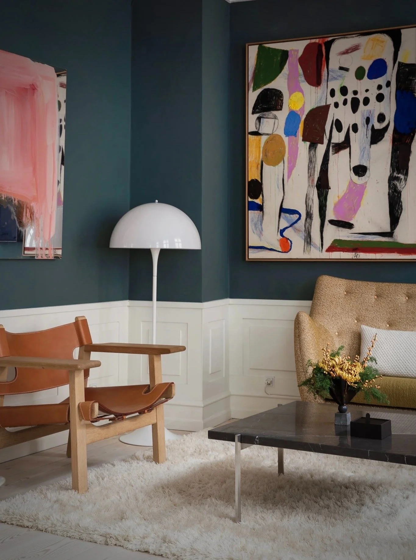 The Darling in Copenhagen is the epitome of Danish design.

A beautifully layered mix of mid-century classics, contemporary art, rich colour and exceptional craftsmanship. 

Warm oak, woven cane, terracotta leather and sculptural lighting sit against