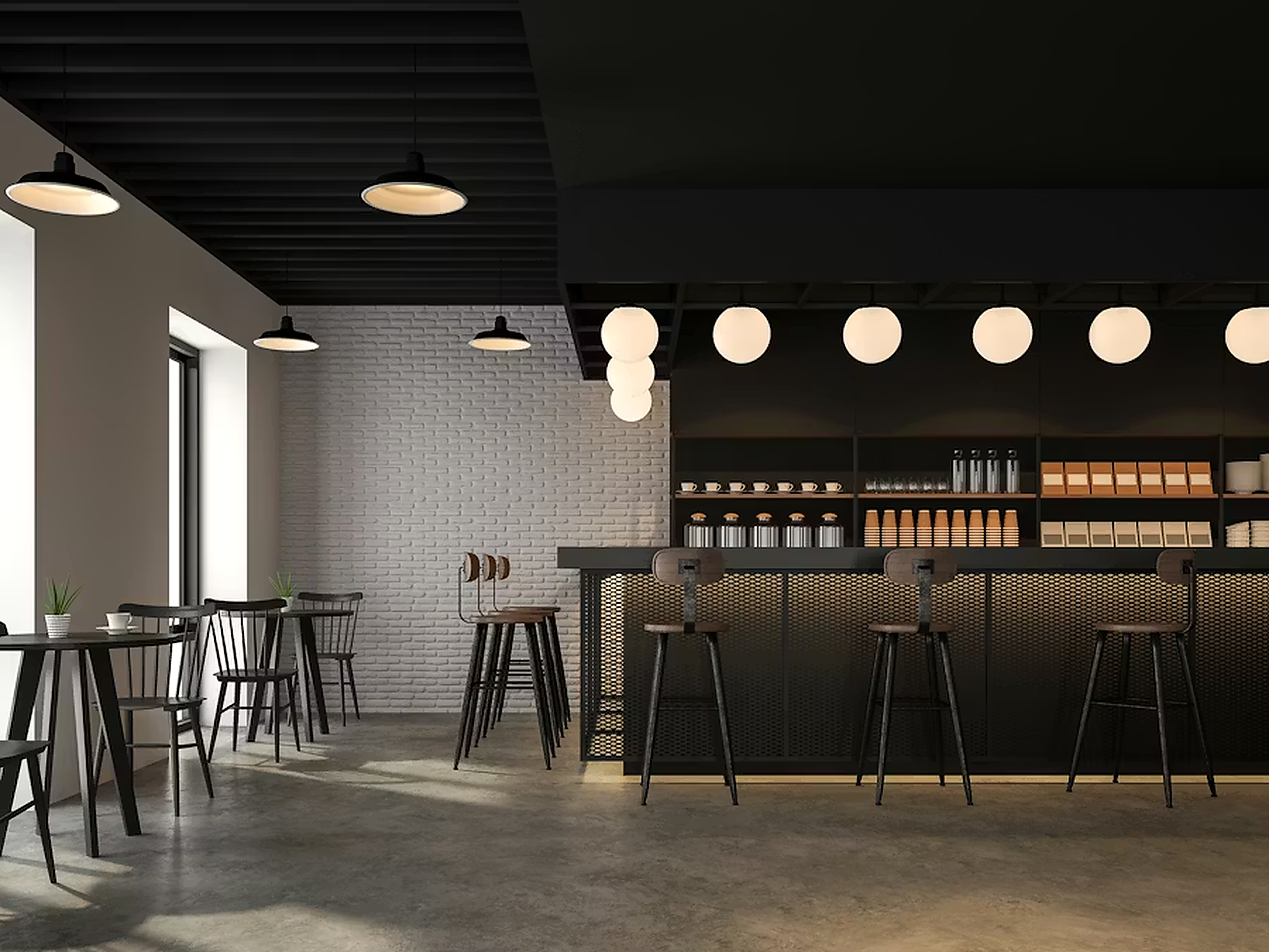 Nordic Cafe Commercial Design