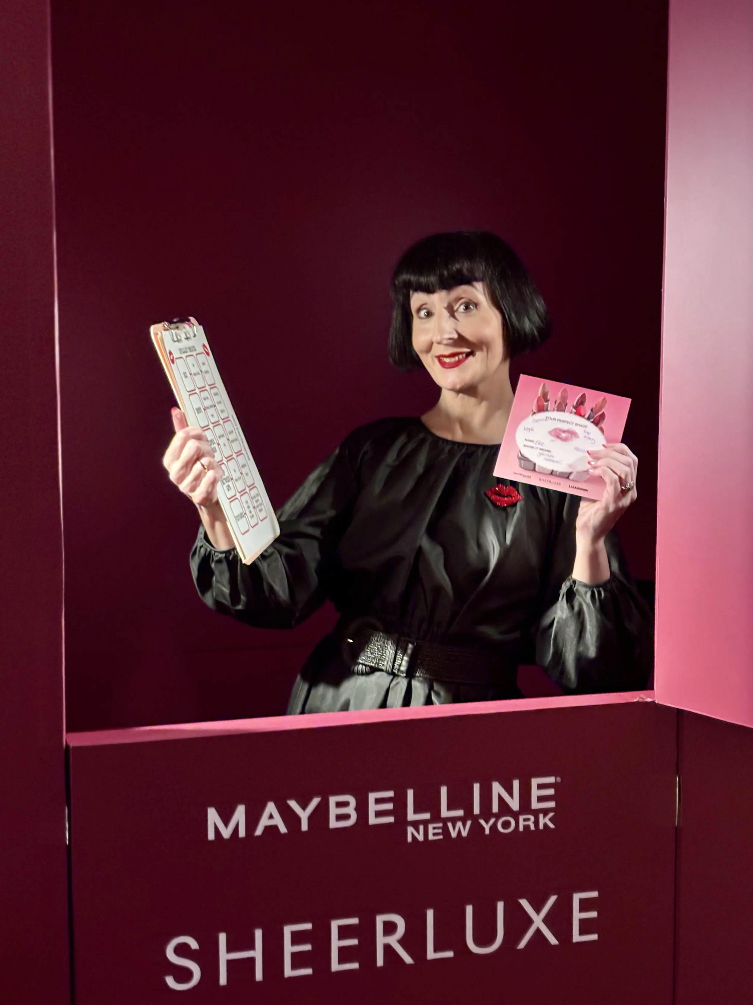 past event: Maybelline Sheerluxe Launch Party, London