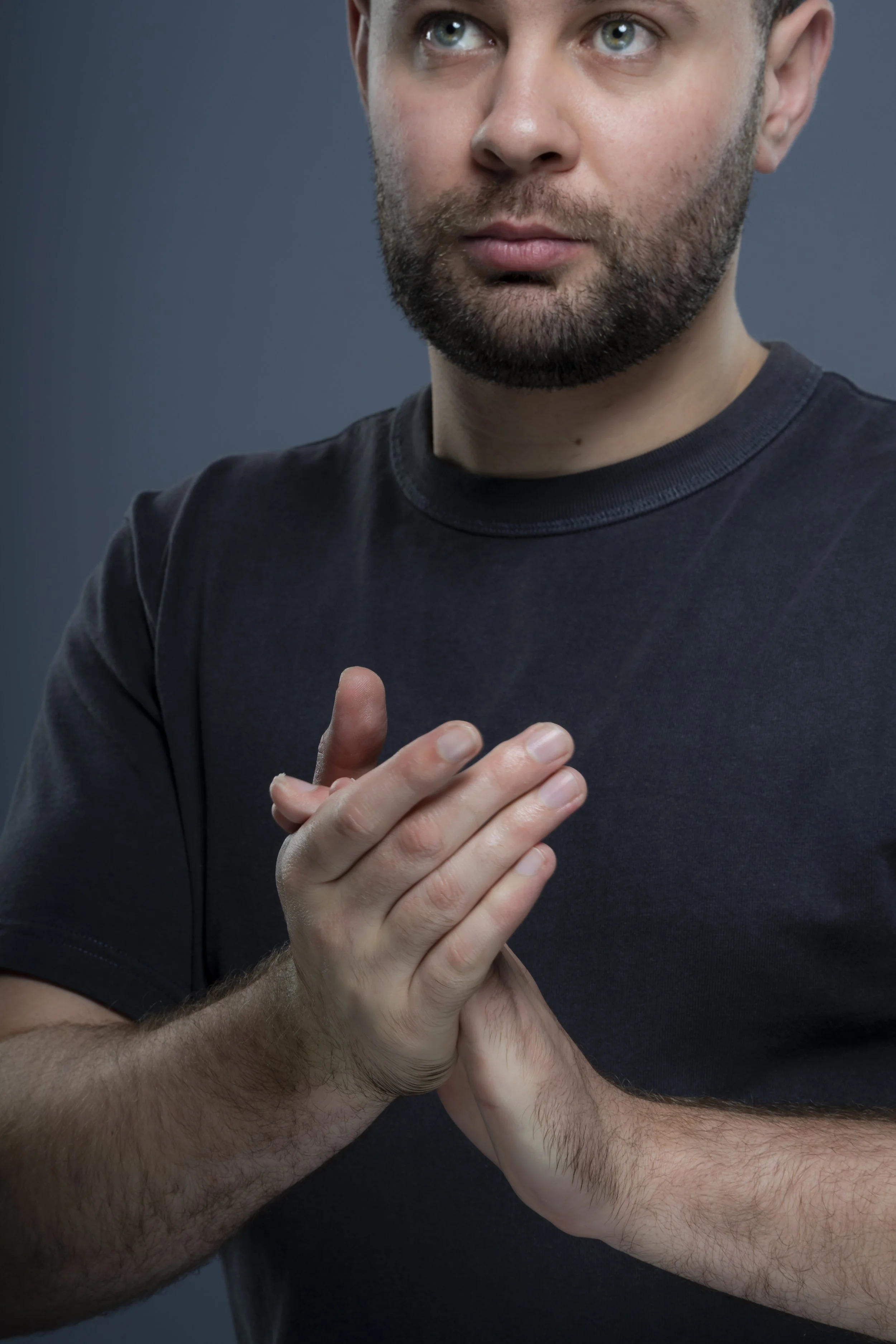 Models using brownbull handbalm in hands