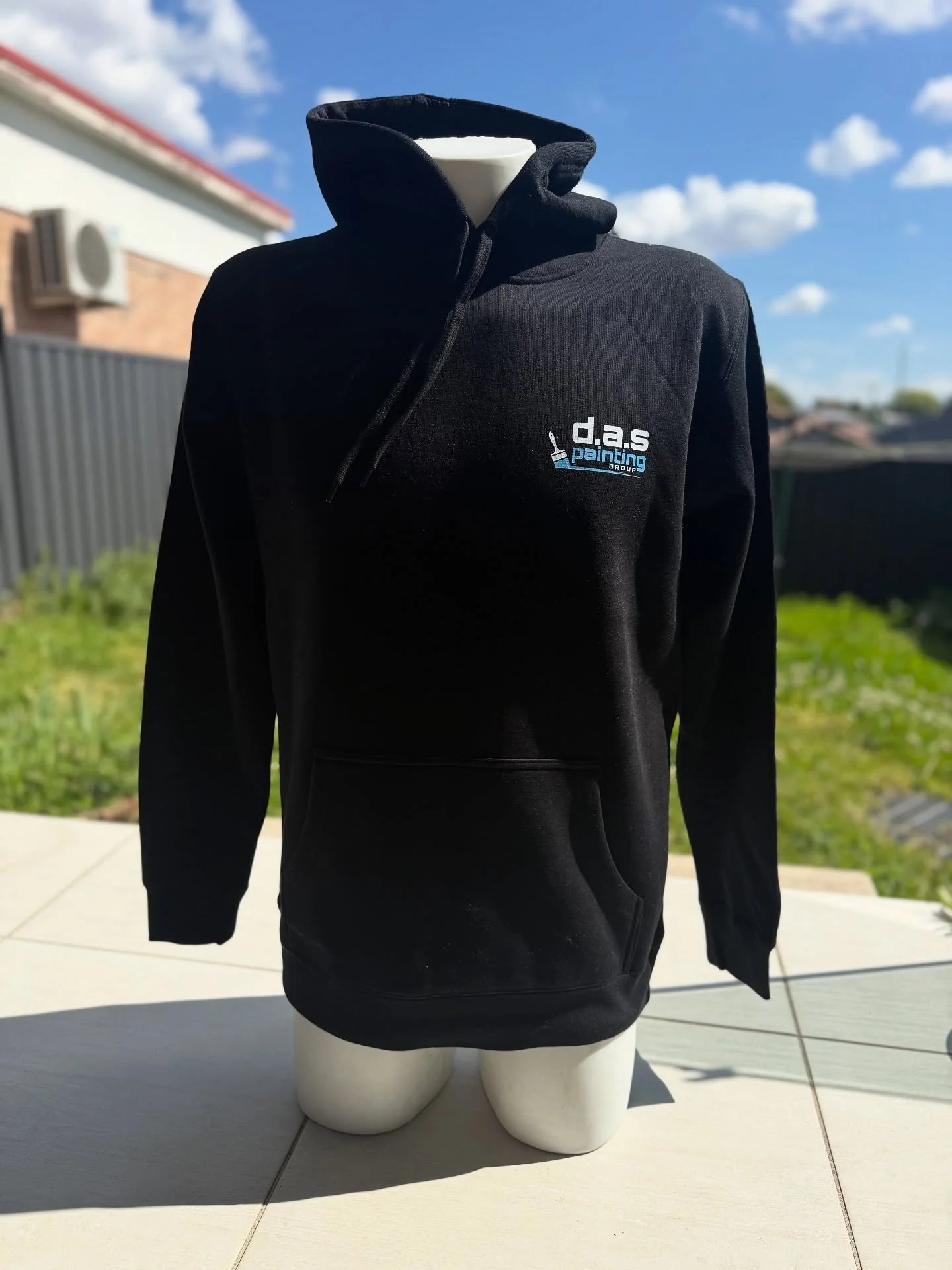 AS colour printed hoodies for the one and only @daspainting 🎨  #painters #customhoodies #innerwestsydney
