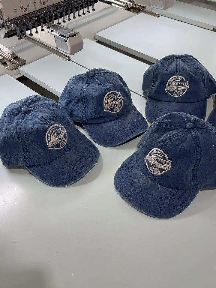 Custom embroidered caps for Barrenjoey Brewing ✨ #customcaps #sydneycaps #sydneybrewing