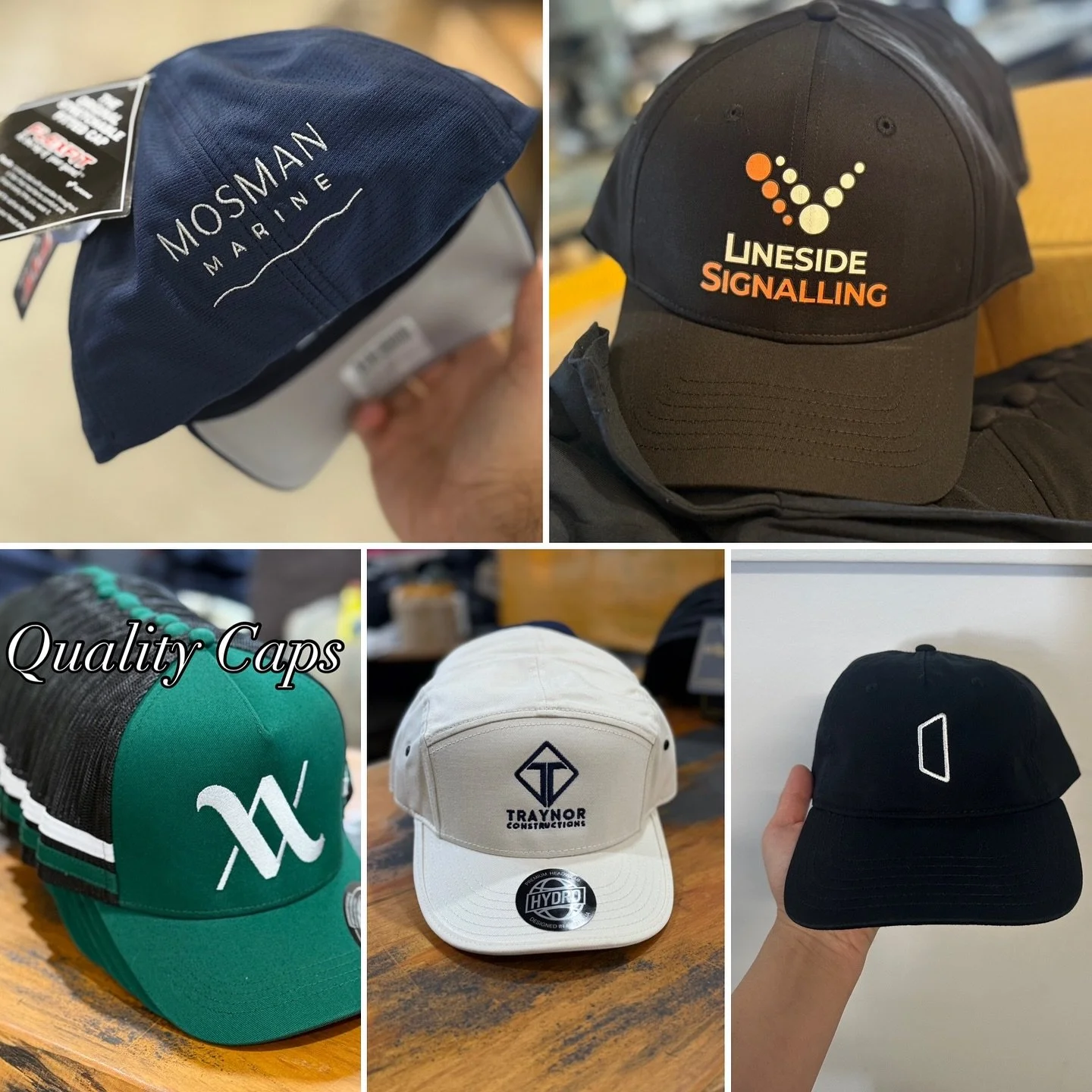 🔥 Did you know that we can also make custom caps printed or embroidered? 

💪 Send us a message today to get a quote for summer and keep your team looking professional and sun safe ☀️ #customcaps #printedcaps #summercaps #promocap