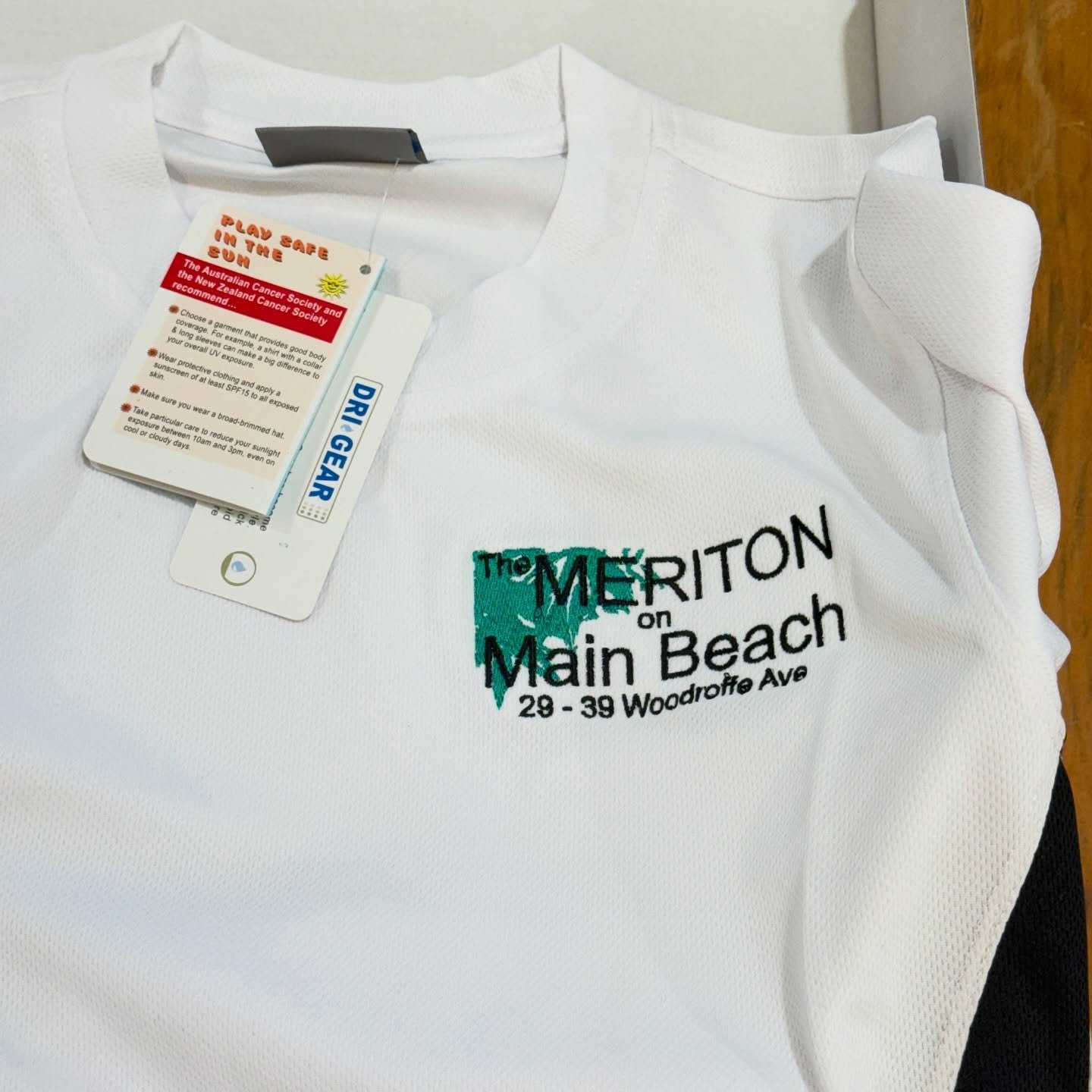 Custom work shirts for the Meriton on Main Beach 🌊 #workshirts #customuniform