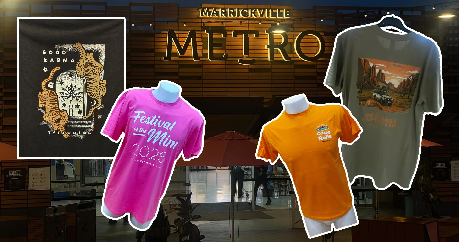 At our Marrickville Sydney factory we offer screen printing, embroidery and DTF digital printing