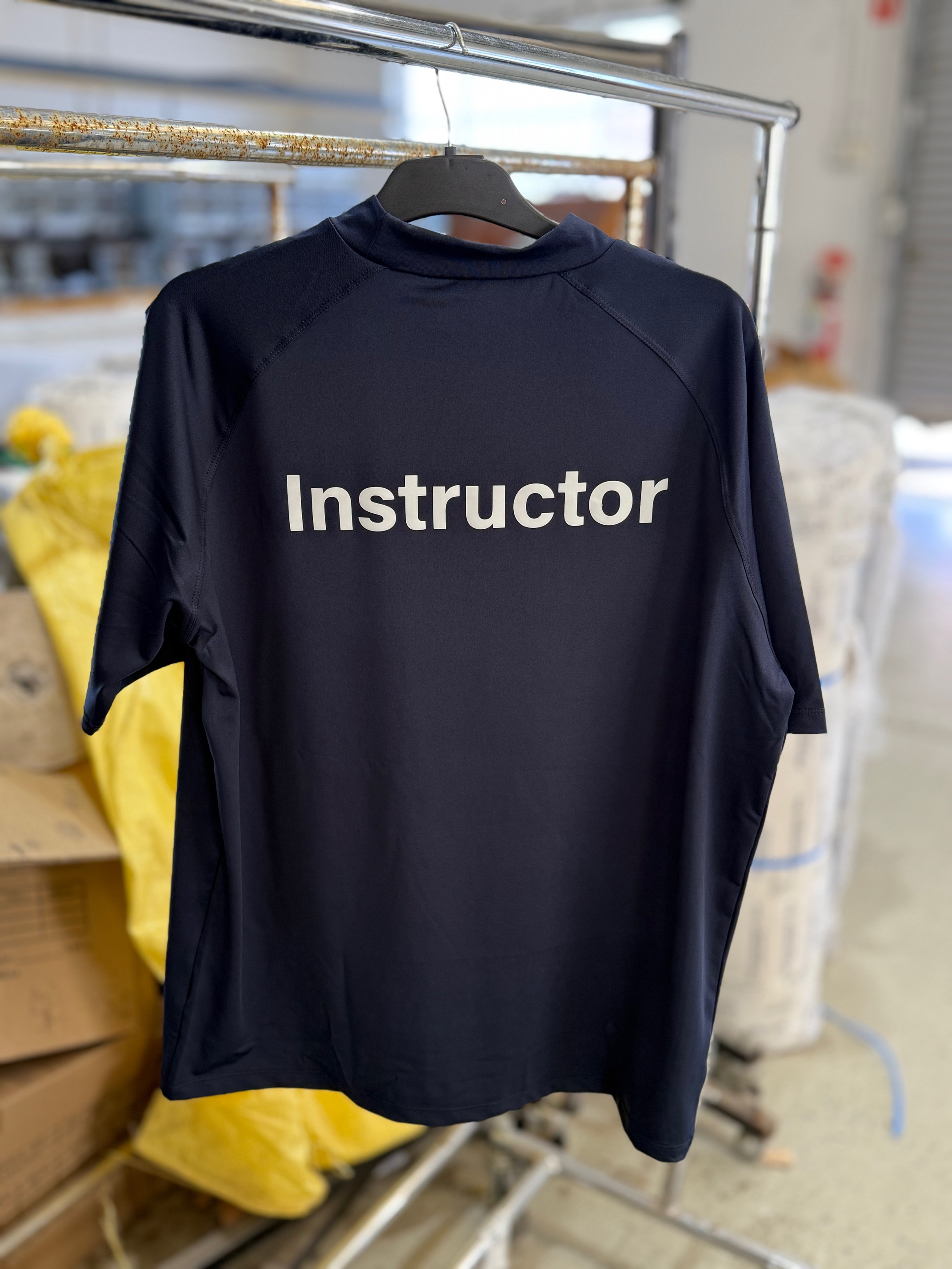 swimming school rash shirts - Instructor print