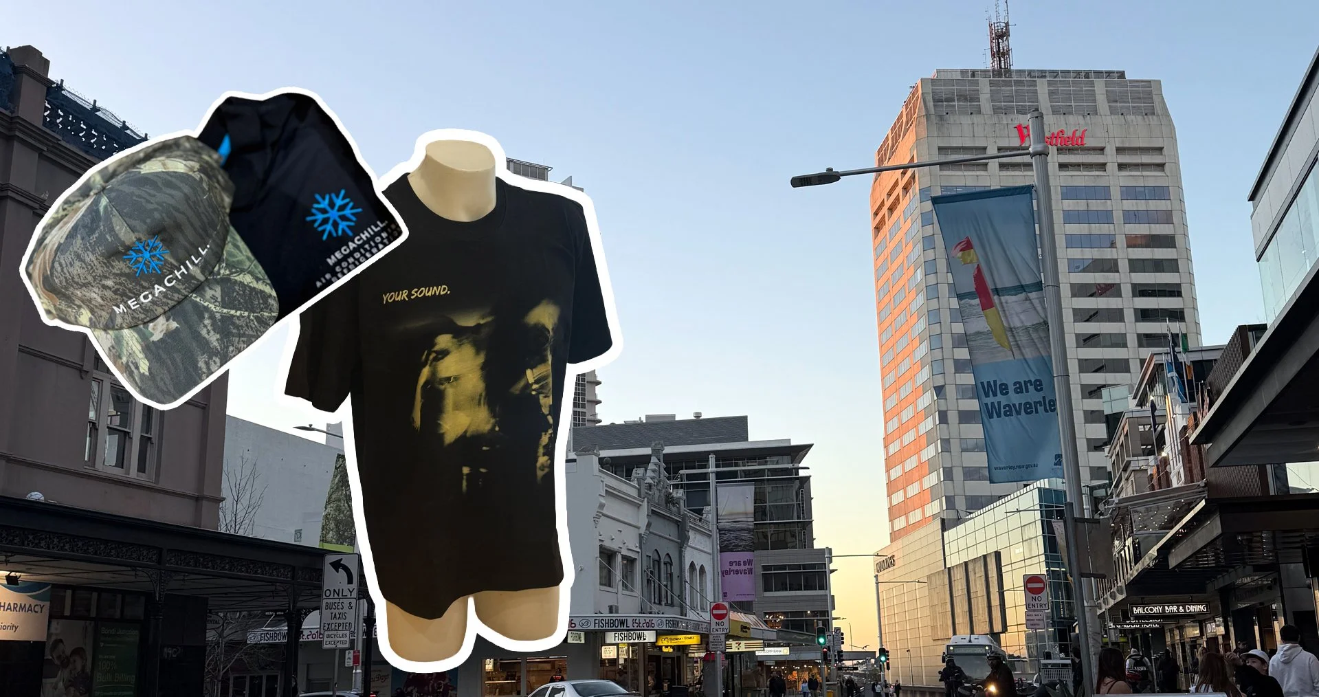 Bondi junction apparel printing shop