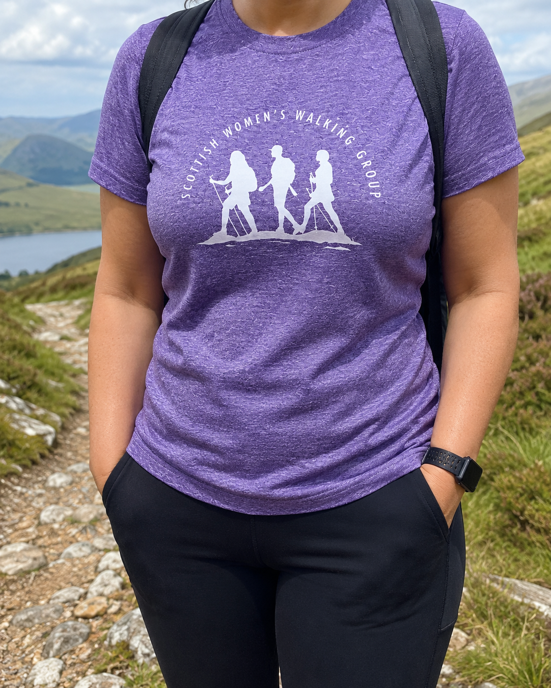 Walking T-shirt (Large Logo)