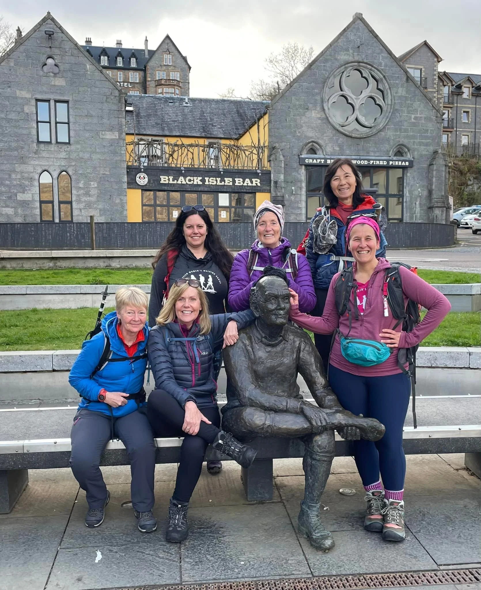 Women walking The West Highland Way