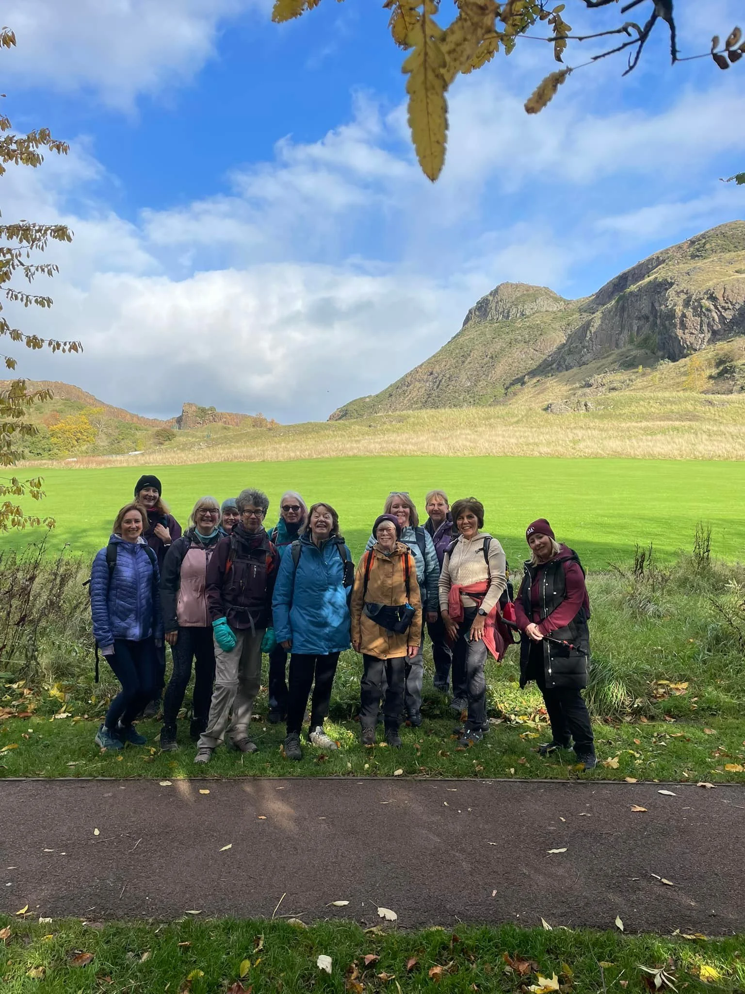 Women walking The John Muir Way