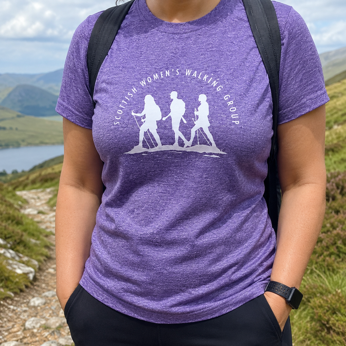 Walking T-shirt (Large Logo)