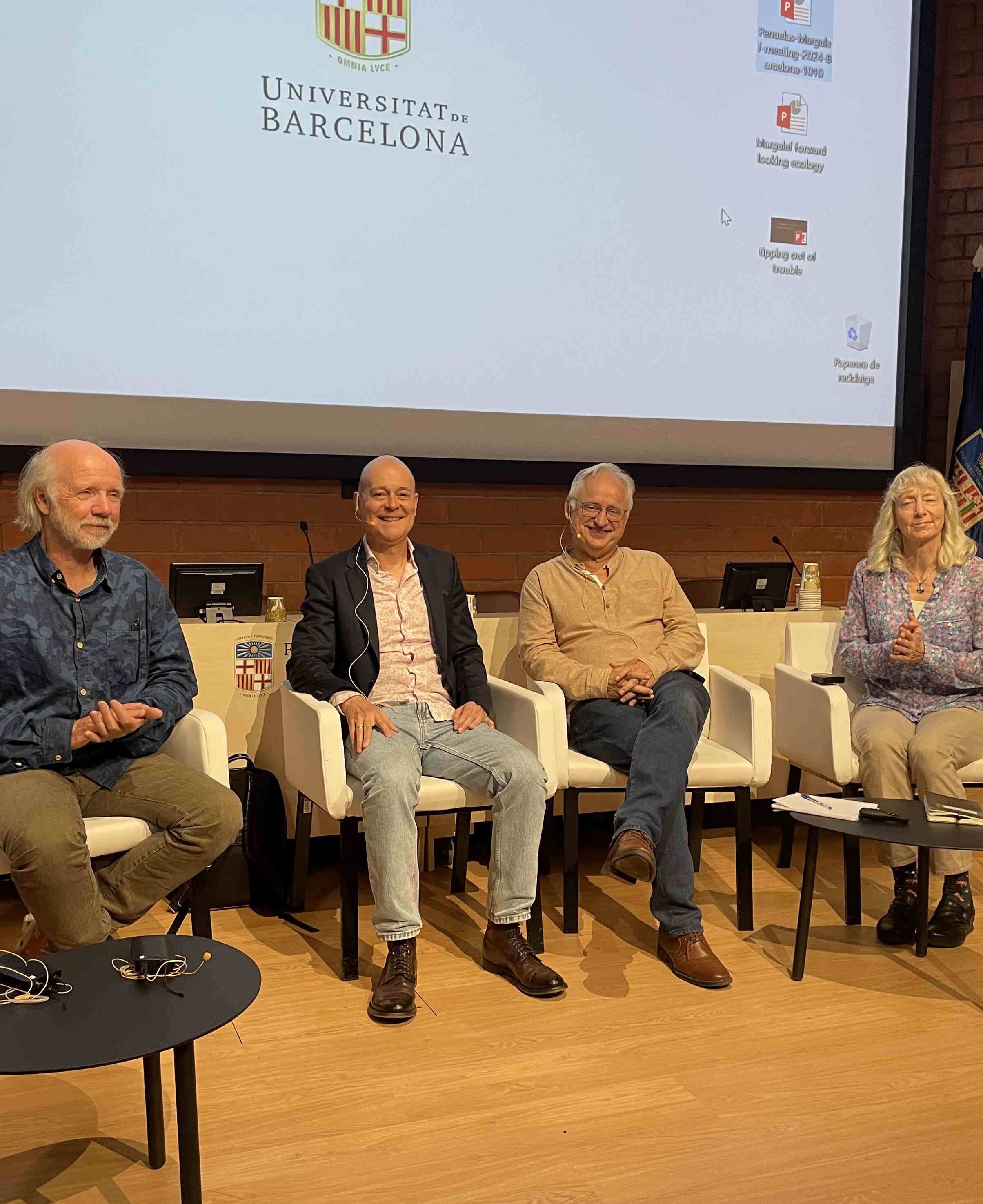 Jordi participated in the 20th Anniversary of the Margalef Prize