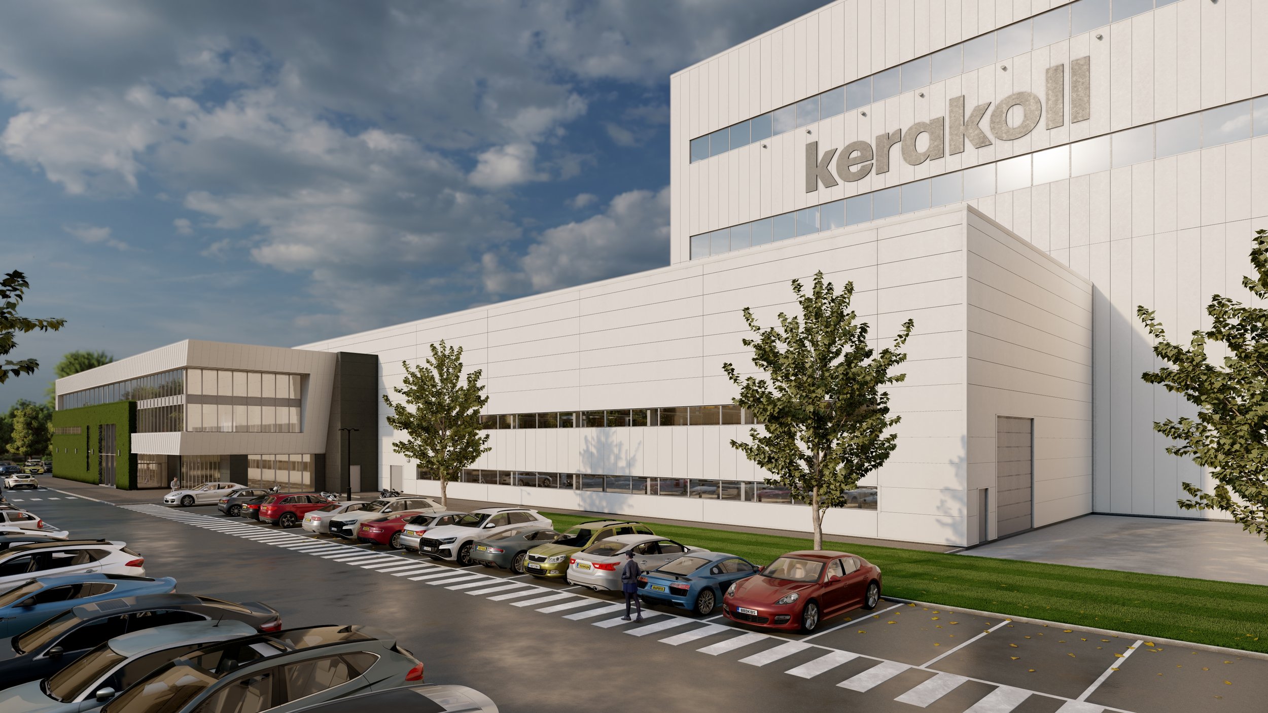 New manufacturing facility for Kerakoll to start on site