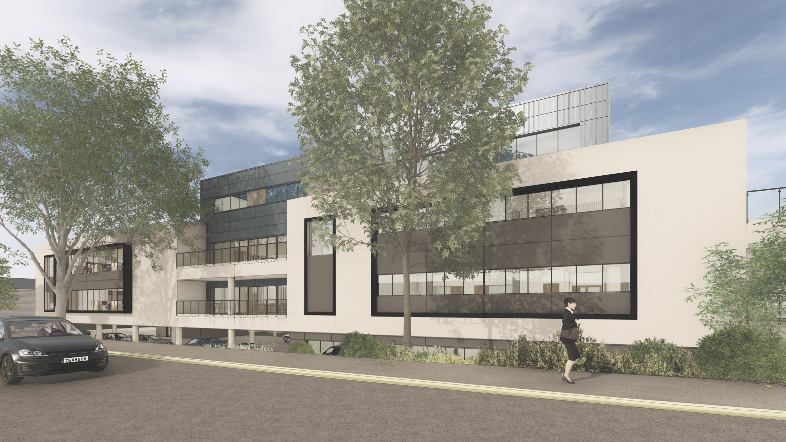 Planning Permission received new office building