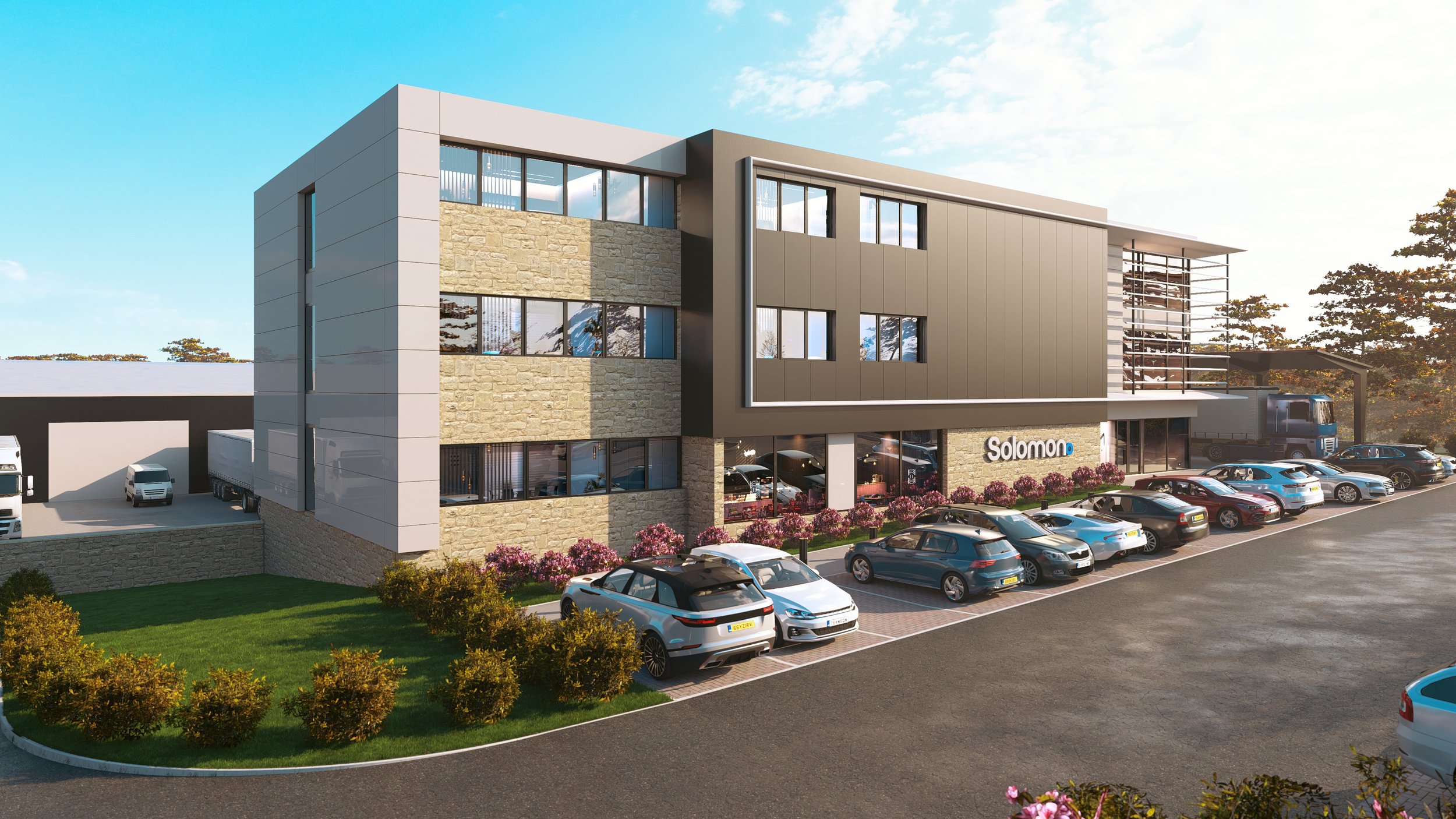 New concept designs for office HQ take shape ready for a planning application
