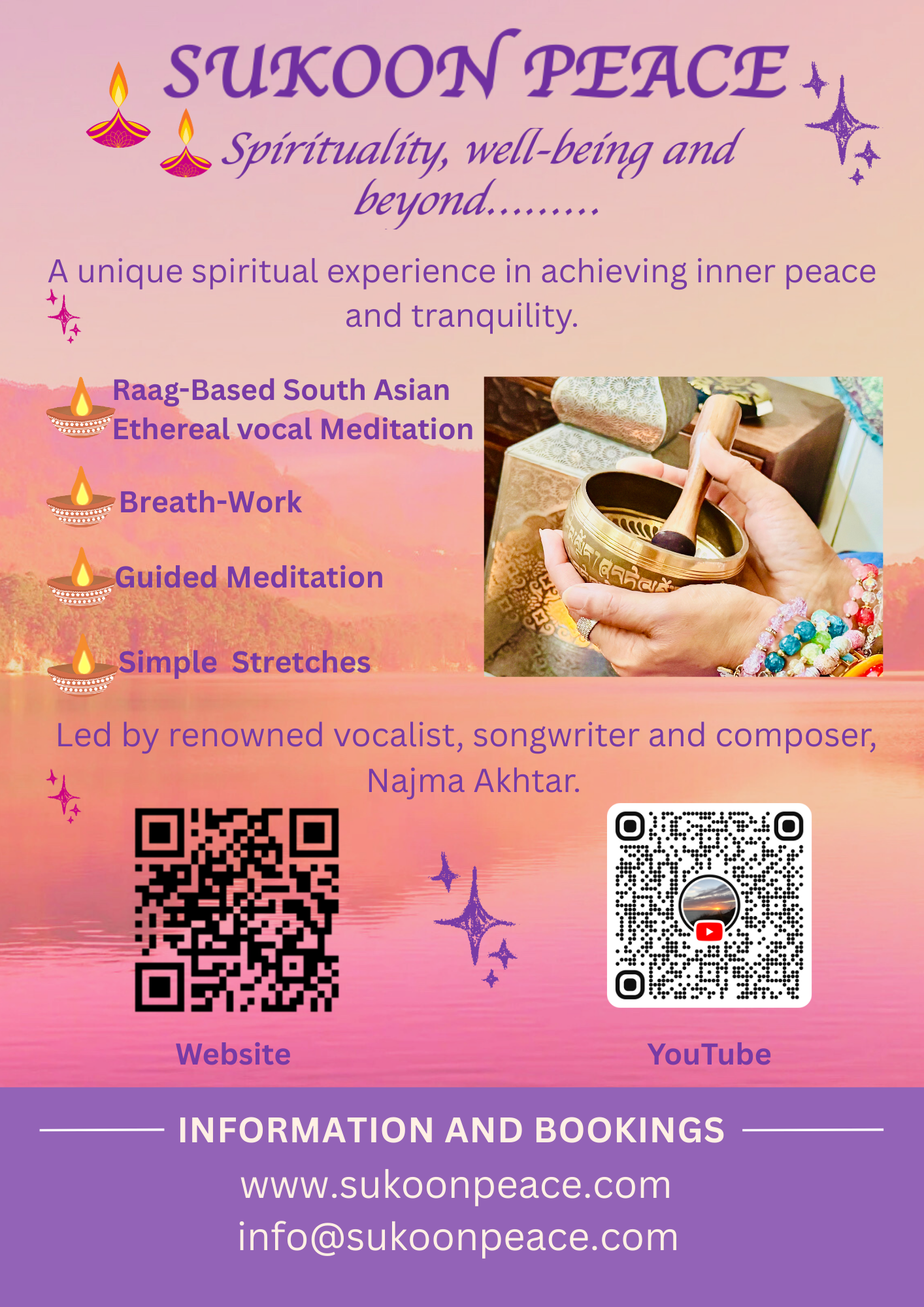 Sukoon Peace - Down Loadable Flyer