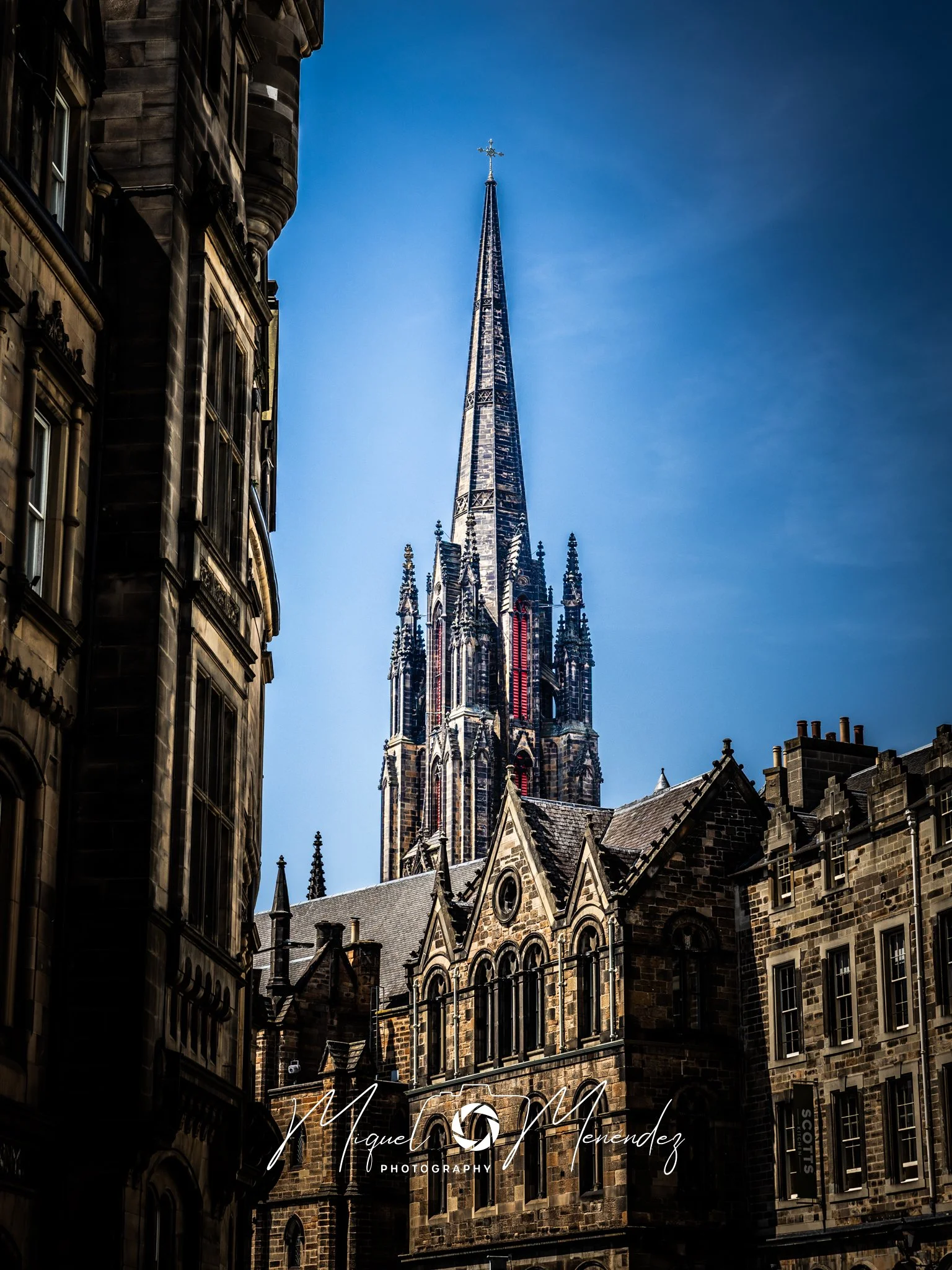 Campanario en Edimburgo