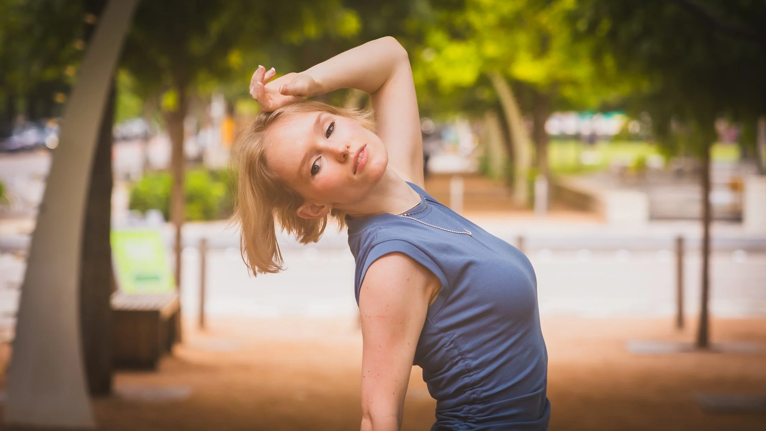 Julie Winspear, a summer day in Dallas