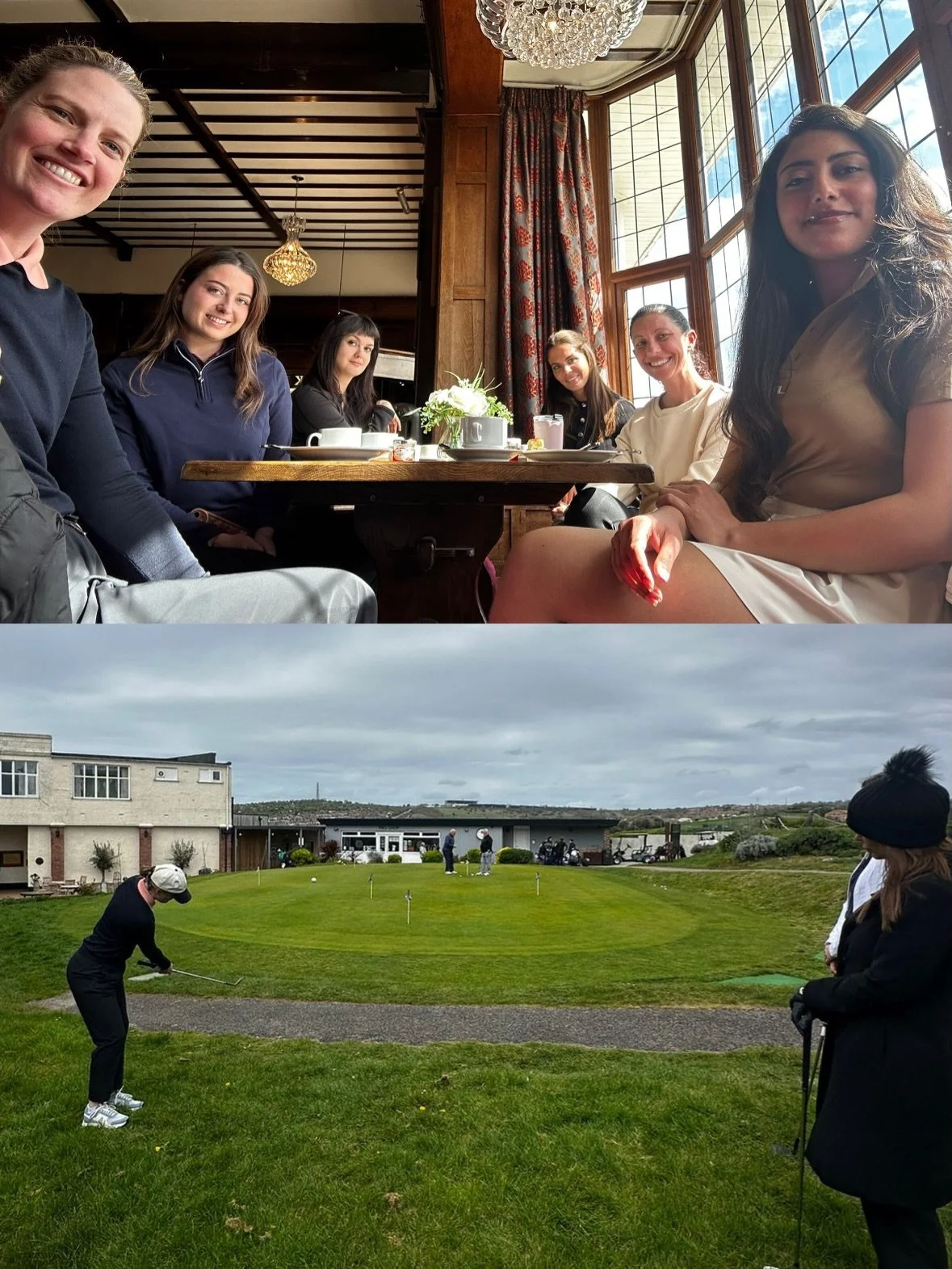 Chipping fun and afternoon tea well spent at @eastbrightongc 🍰☕️&nbsp;

Golf lesson, Great company, lovely chats, and trust golf balls! No better way to spend masters weekend&nbsp;✨

Hosted by the Duchess Golf Club Brighton Representative Rafal 🤍 @