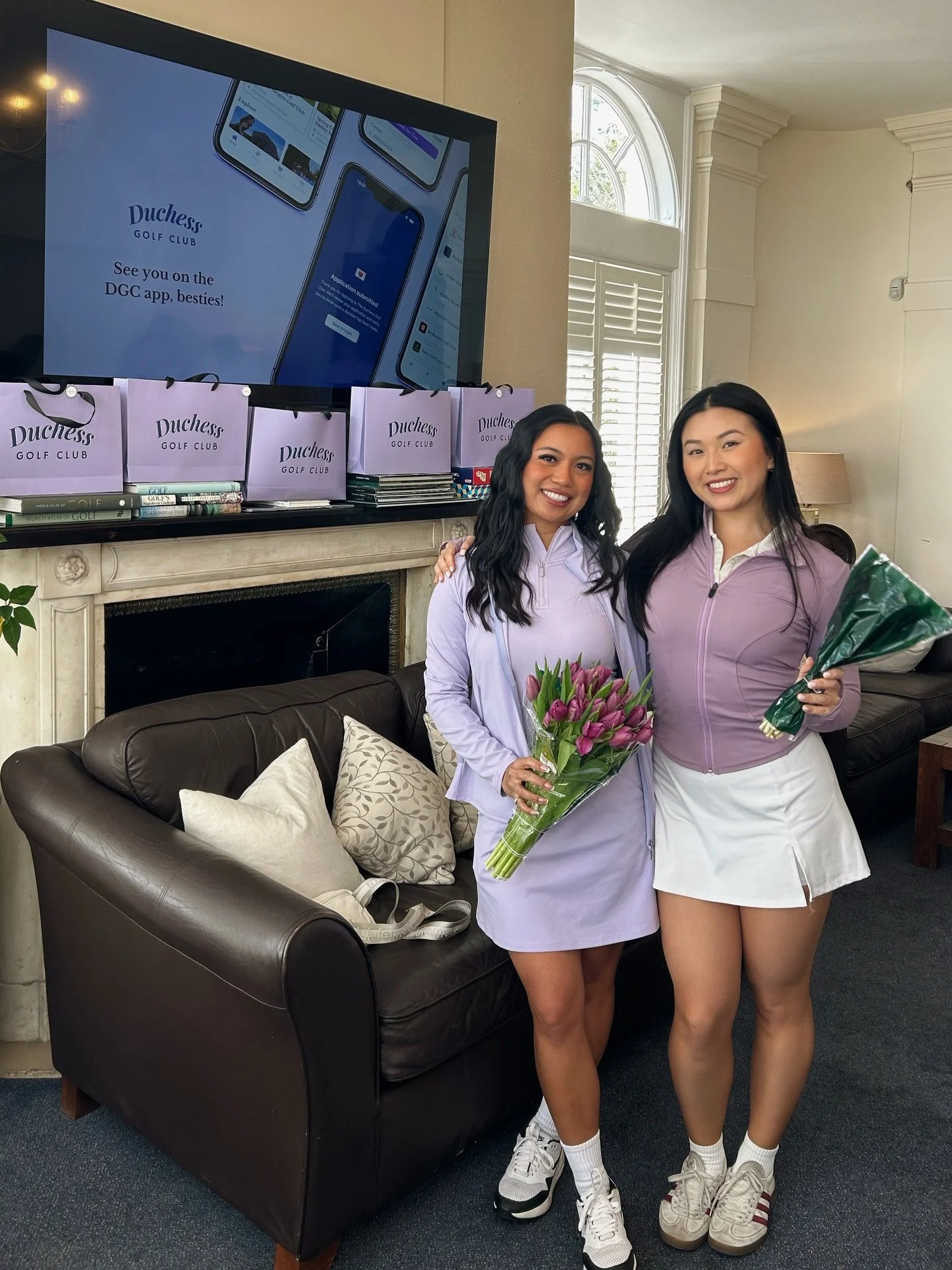 DUCHESS GOLF CLUB APP &amp; MEMBERSHIP LAUNCH 💜🚀

The most perfect day at the beautiful @hadleywoodgc celebrating this huge milestone at the duchess golf club. Thank you to the new friends that came &amp; to the founding members who have been with 