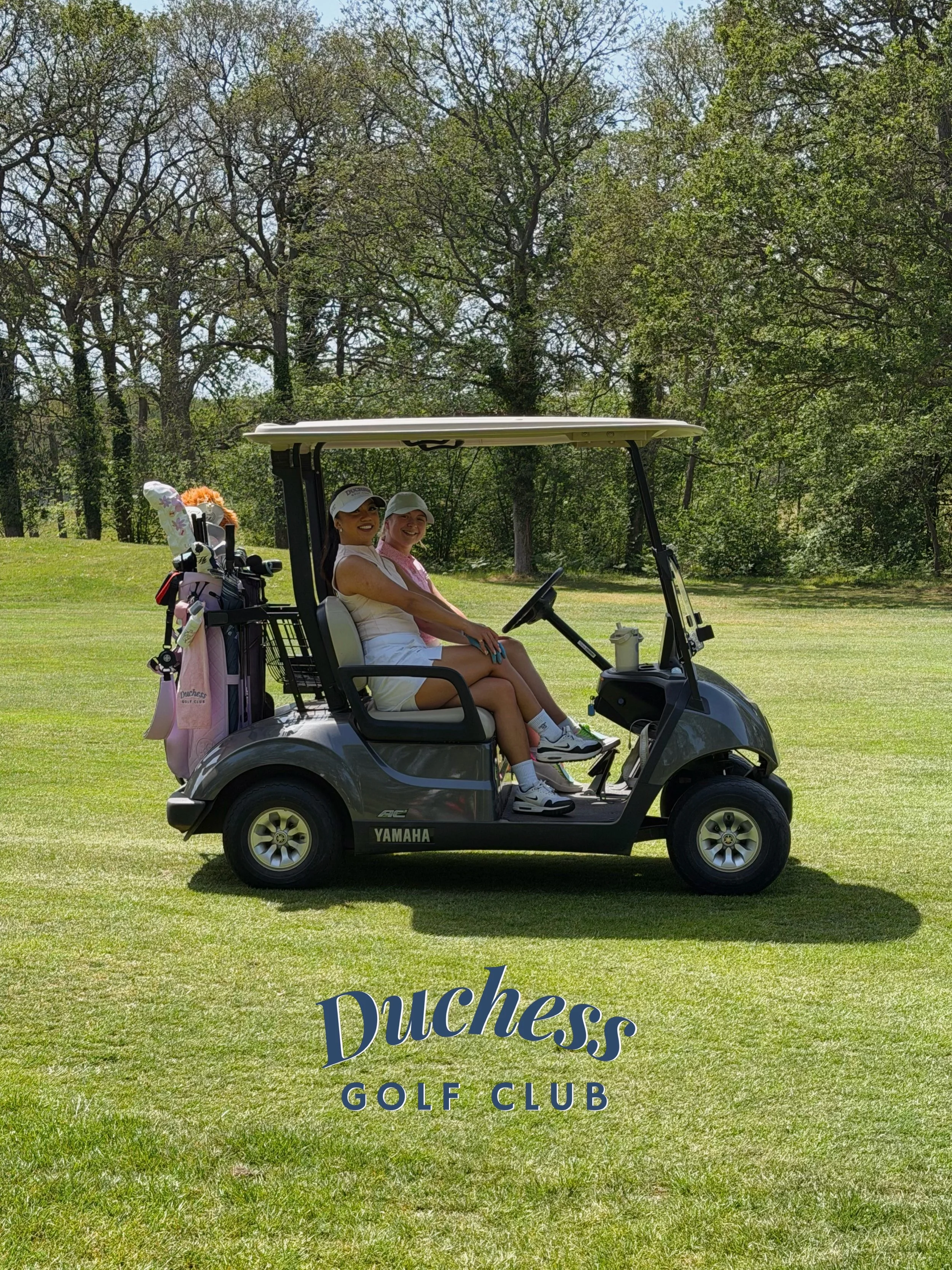Sunny bank holidays are fore the girls ⛳️

Playing at our beautiful partner golf club 🤍 @trustgolf.uk 

#golf #golfer #golfgirl #golfclub #golfgirls