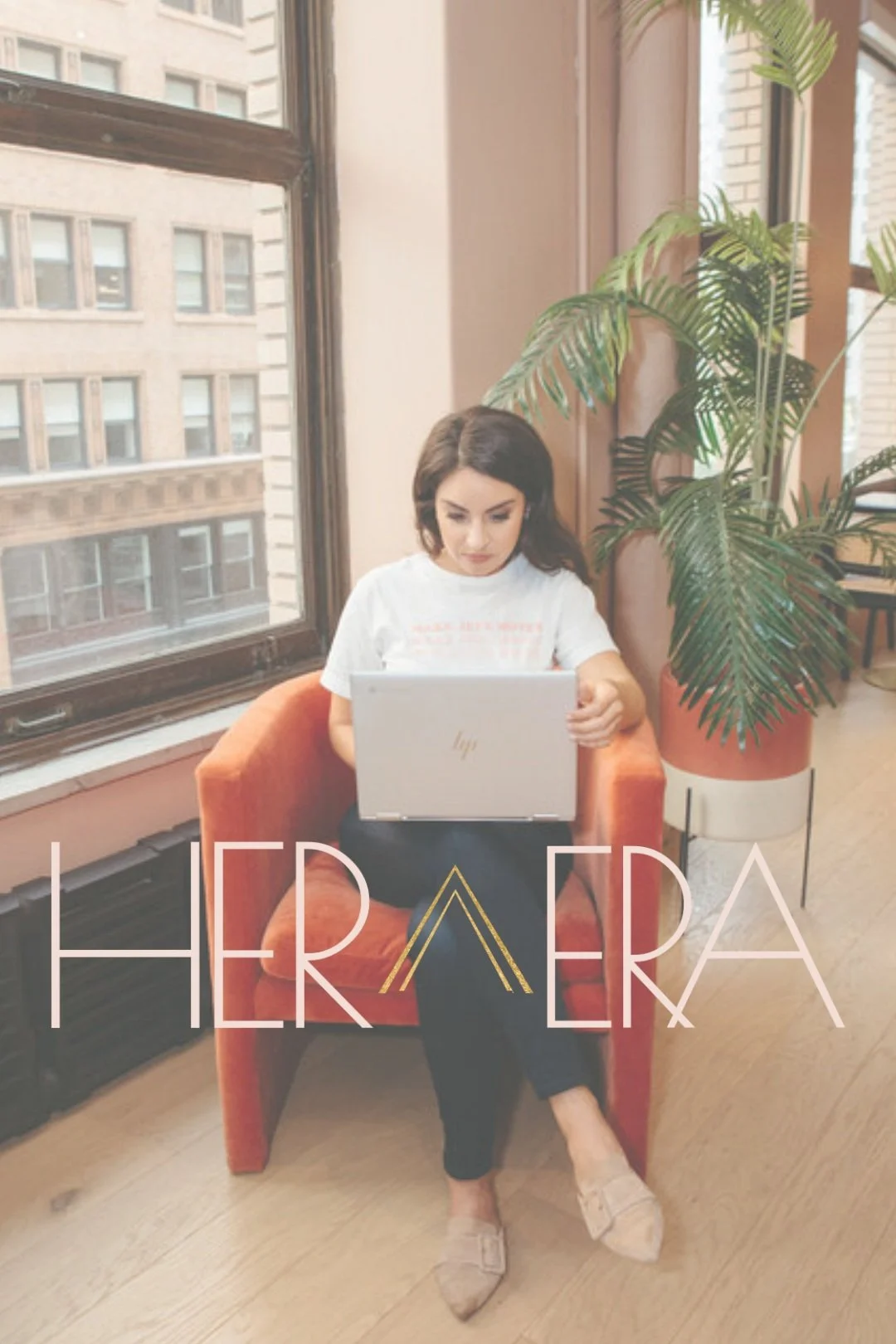 TNQ Studios Portfolio. Custom Squarespace Web Design. Her Era. Custom Branding & Logo