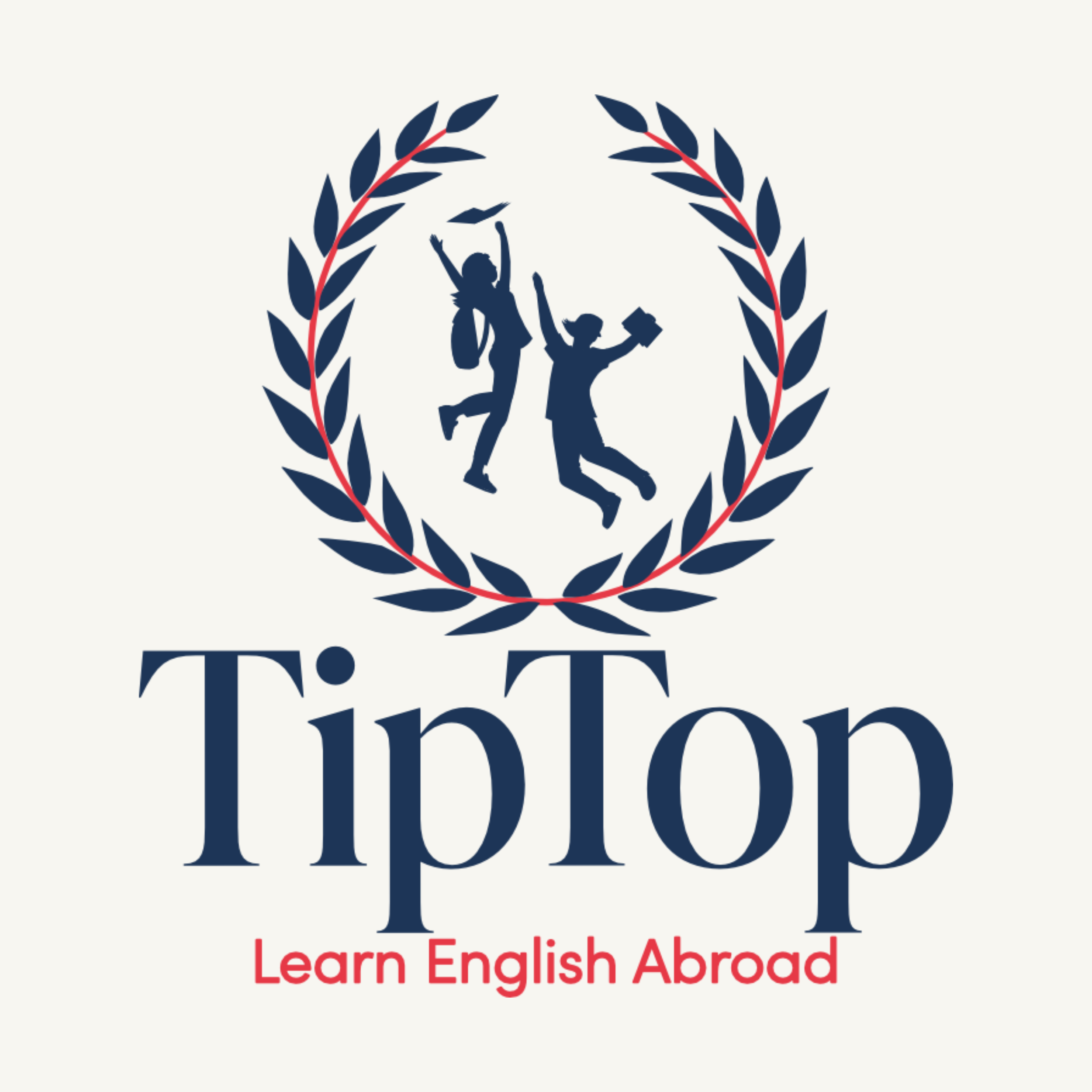 EQ Designs Website and SEO  Studios Portfolio. Custom Squarespace Web Design. Tip Top Learn English Abroad. Custom Logo 1