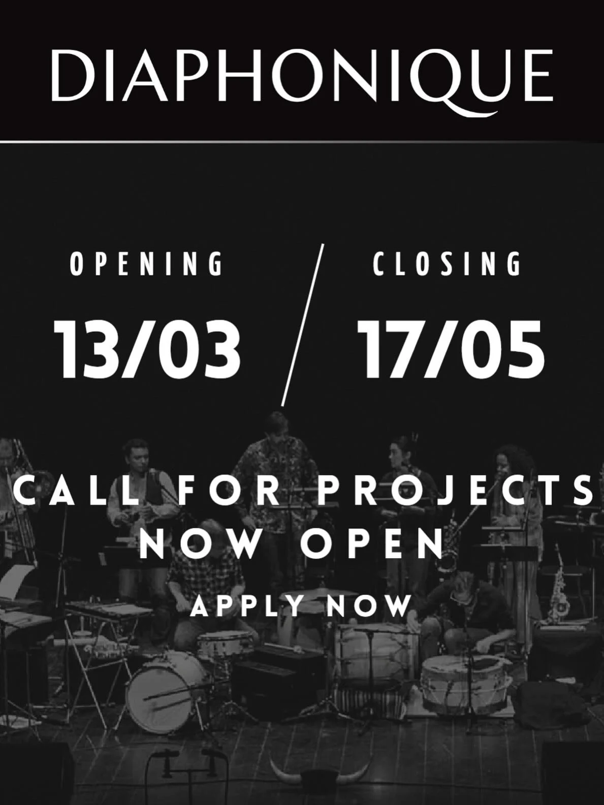 🎵 Diaphonique 2026&rsquo;s call for projects is now open!

We support innovative collaborations in contemporary classical music between France, the United Kingdom, and Ireland &ndash; including new commissions, performances, and  cross-border reside