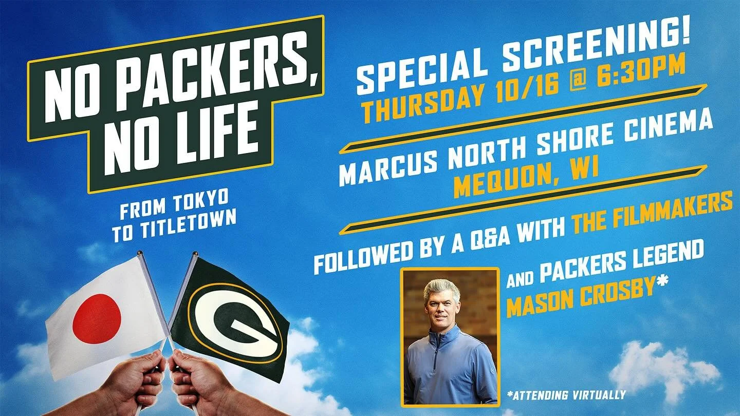 Special Screening and virtual Q&A with Packers Legend Mason Crosby! Limited tickets available! https://www.marcustheatres.com/movies/no-packers-no-life-with-qa
