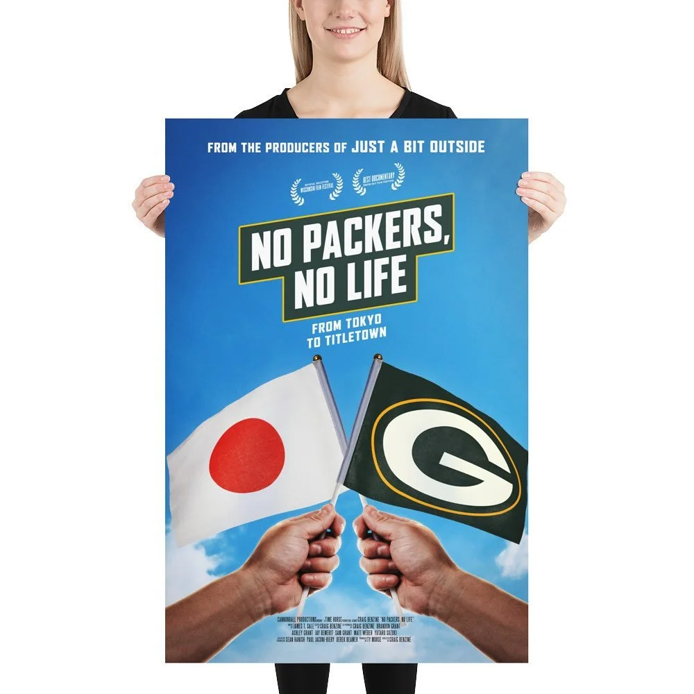 NO PACKERS NO LIFE official movie poster now available! https://www.nopackersnolife.com/merch/p/no-packers-no-life-official-movie-poster-24x36