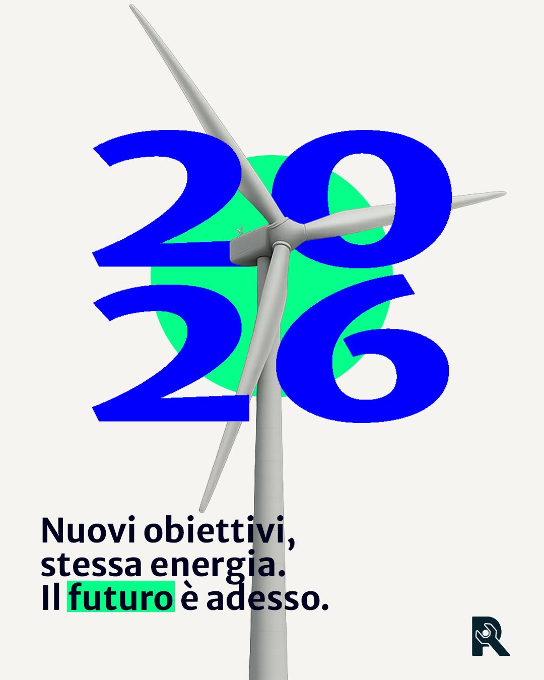 Guardiamo al 2026 con obiettivi concreti e
la nostra energia di sempre.
Buon anno da tutto il team Renewable
Service.
#renewableservice #2026 #buon anno