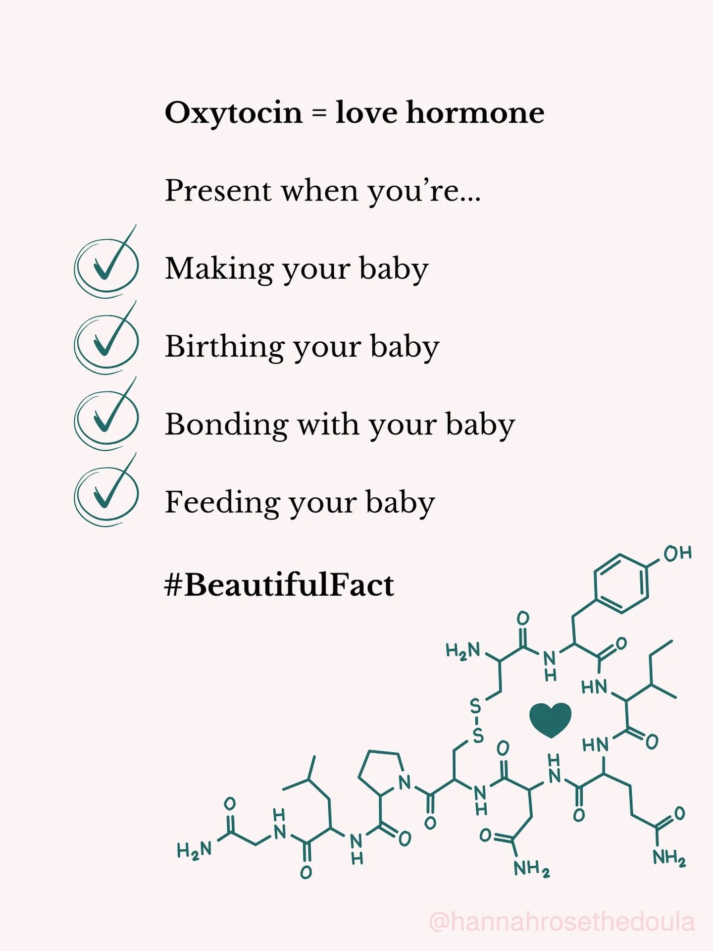 ❤️ Oxytocin - the love hormone - is the secret ingredient present as we make, birth and bond with our babies.

💪 Partners, you are oxytocin guardians throughout. Watch this video on how important it is that you protect the flow of oxytocin in the bi