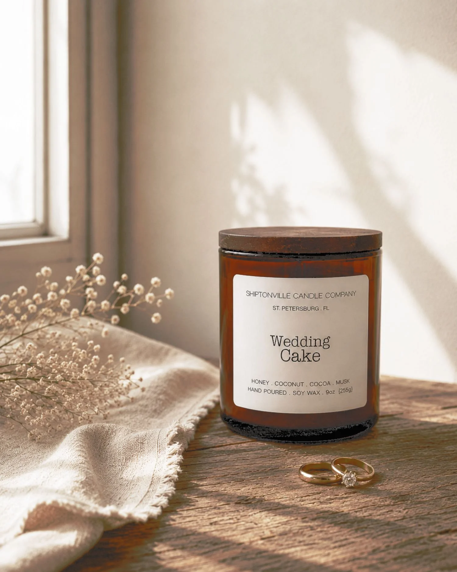 Wedding Cake Candle