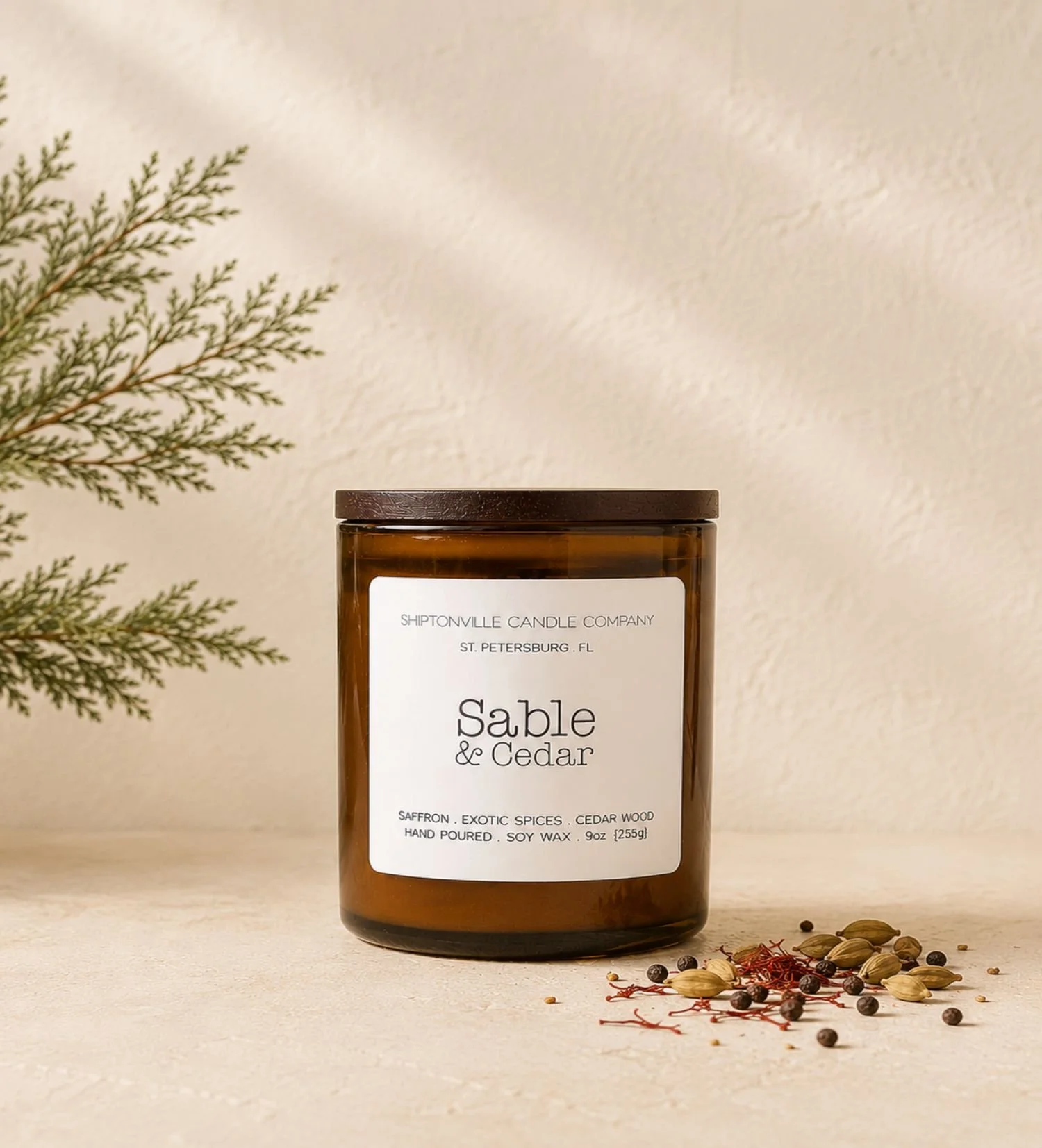 Sable & Cedar Candle