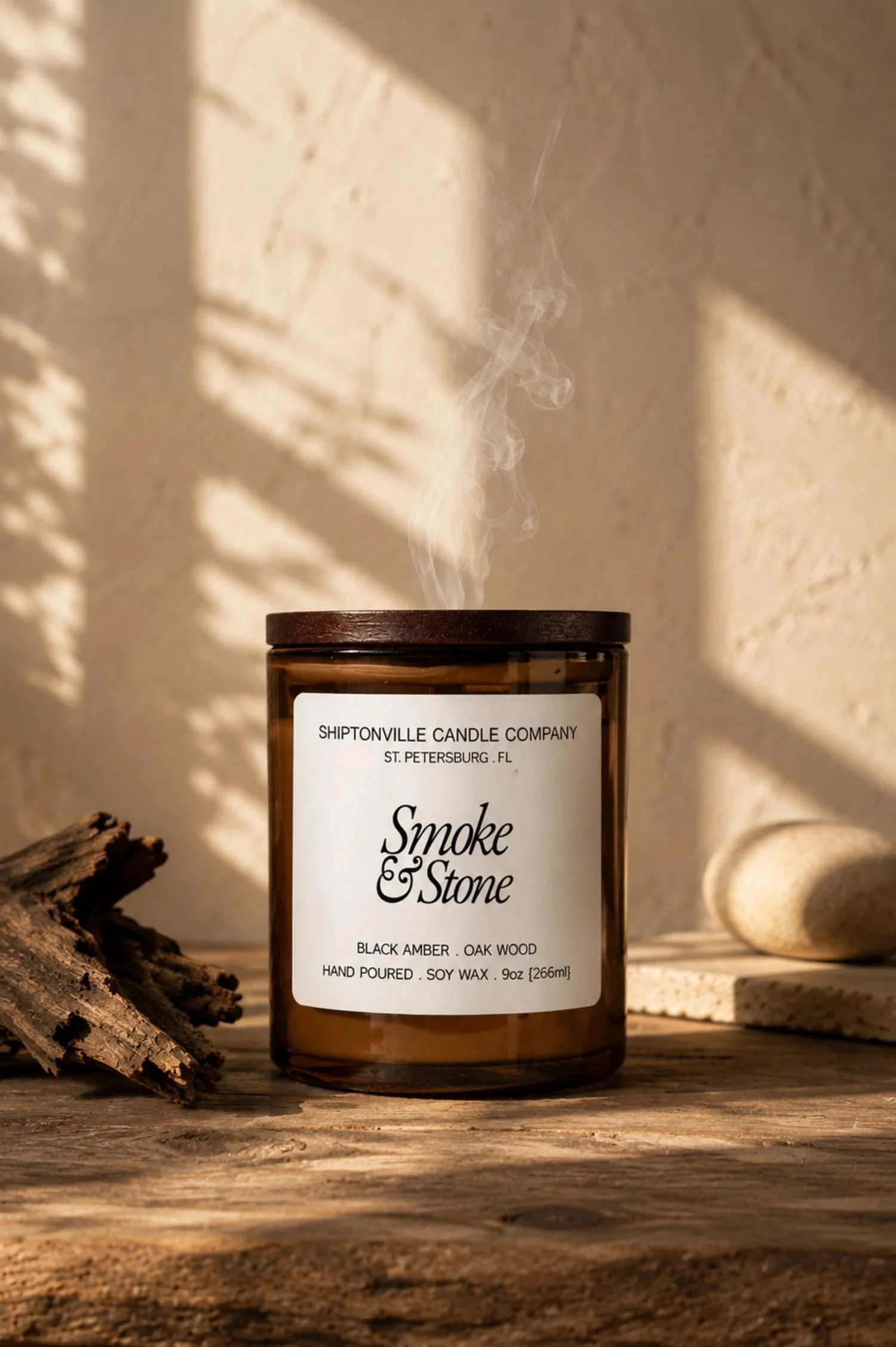 Smoke & Stone Candle