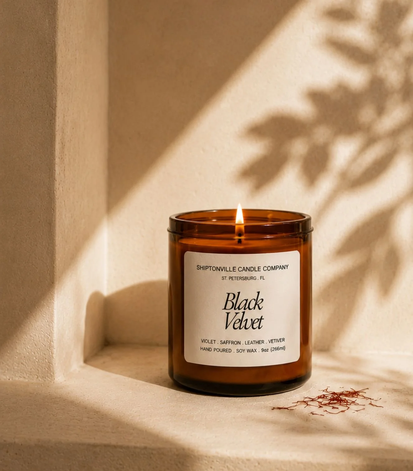 Black Velvet Candle