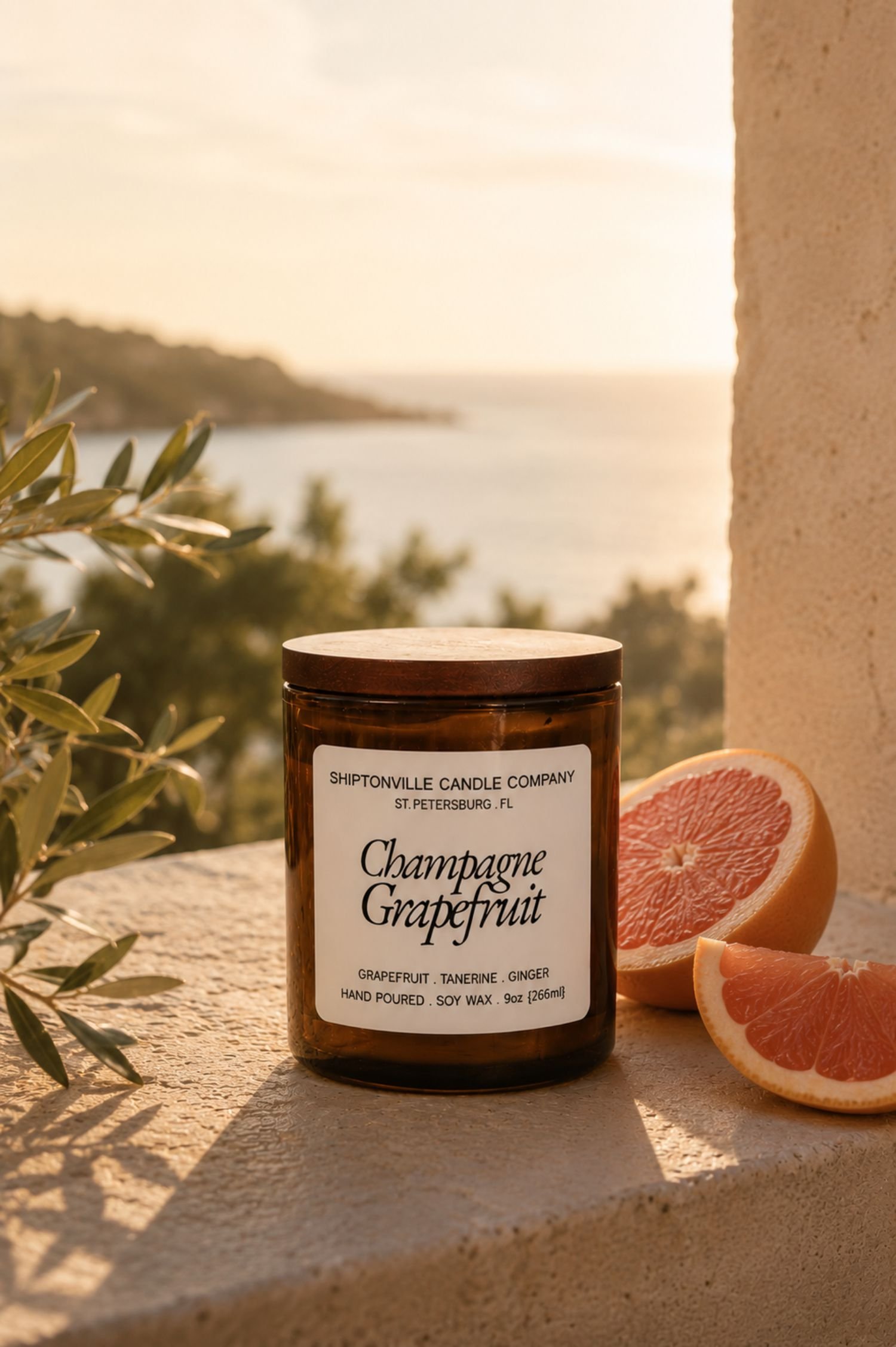 Champagne Grapefruit Candle