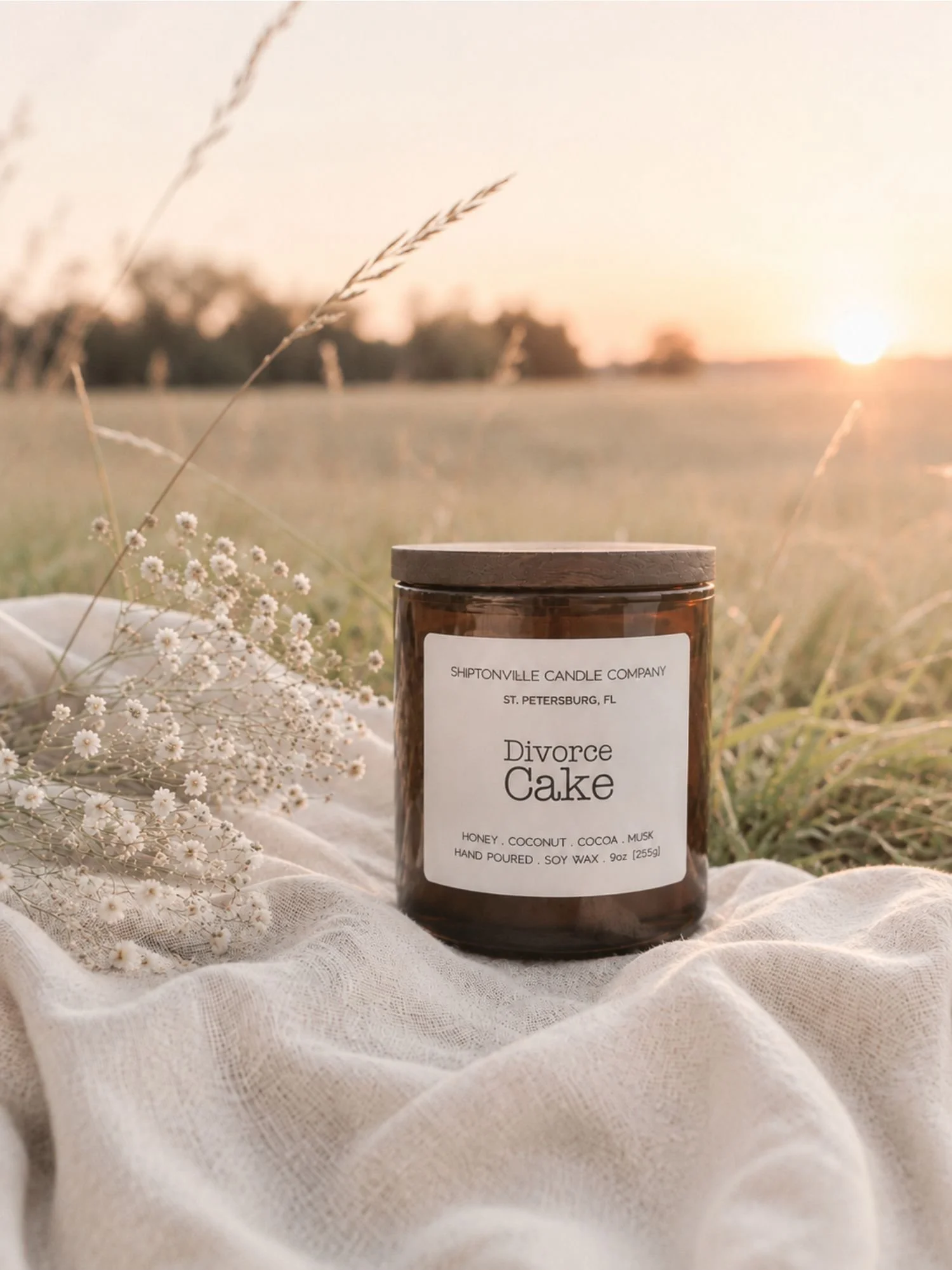 Divorce Cake Candle