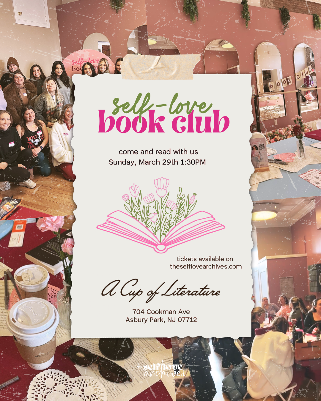 march 2026 selflove book club new jersey