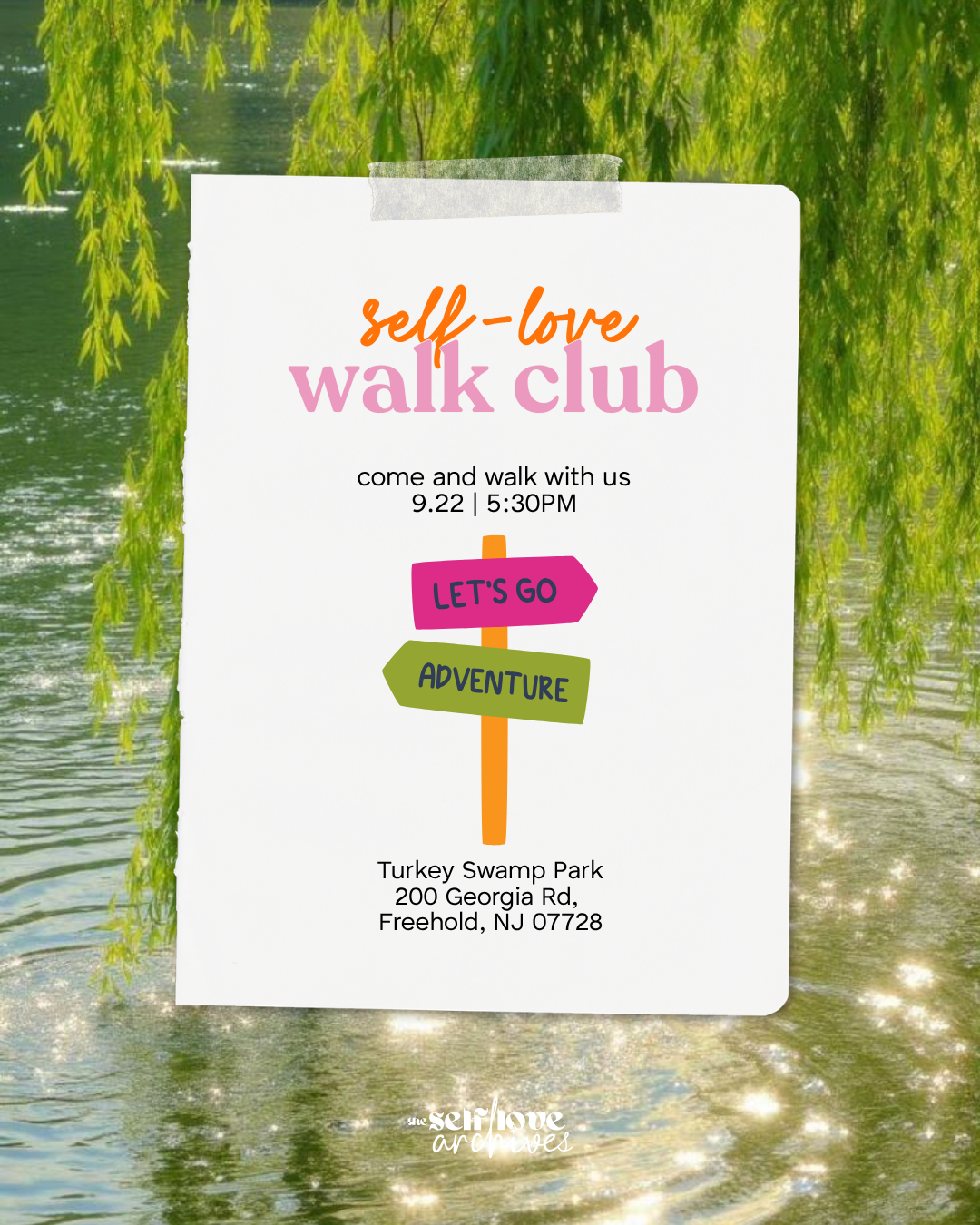 self love walk evening september 9.22