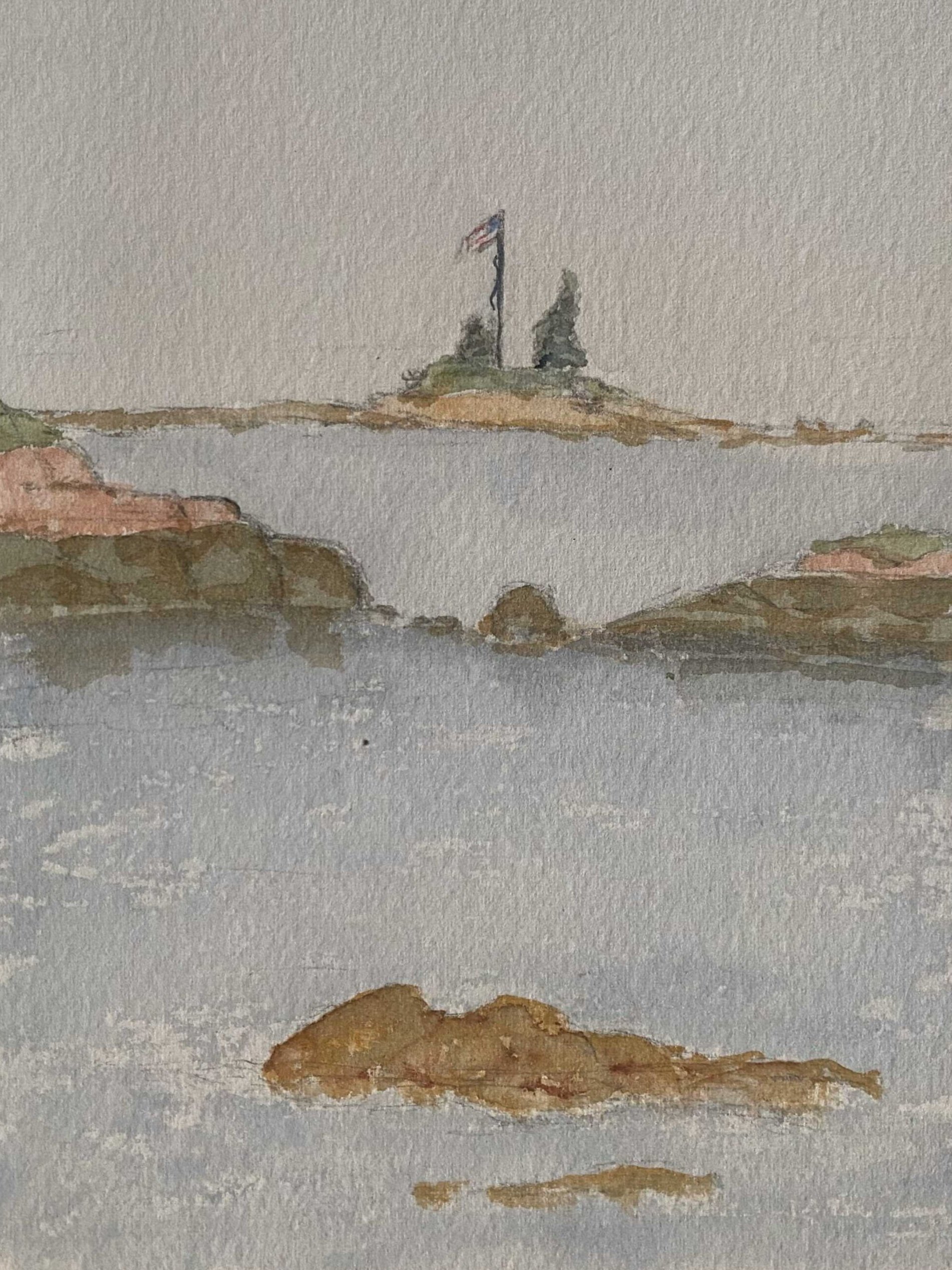 Foggy+Days+Need+Love+Too+7x5+watercolor+for+sale.jpg