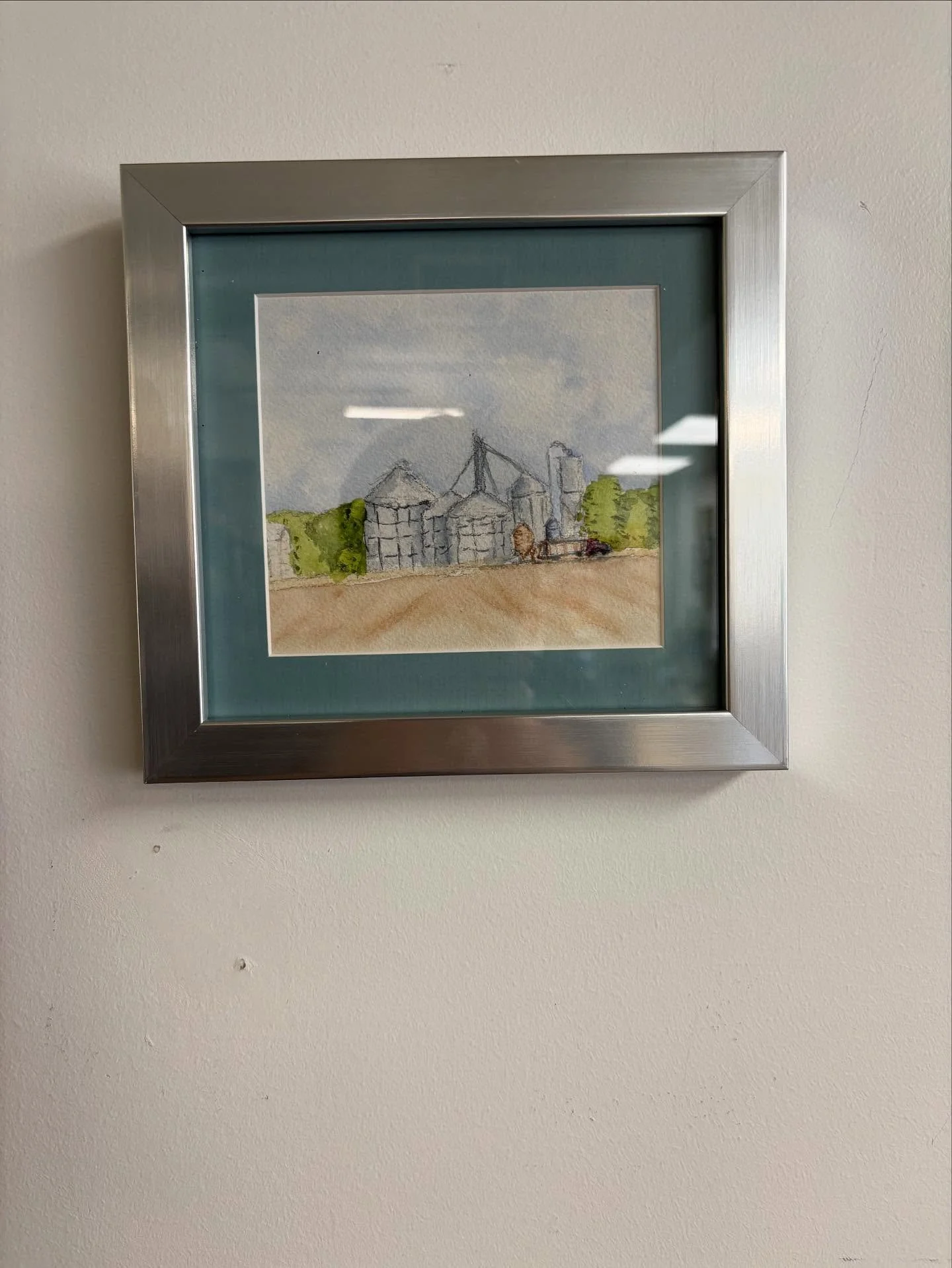 Silver Palace
It looks great on the wall for sale. At Creative Spirit, 4-6 Raymond St, Potsdam

#pleinair #watercolor #davidcrowellfineart