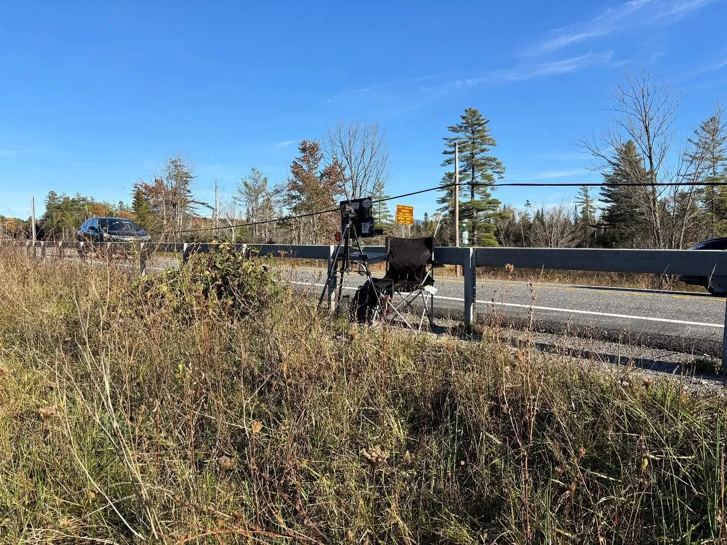Don&rsquo;t paint in traffic!!
#pleinair #adirondacks #davidcrowellfineart