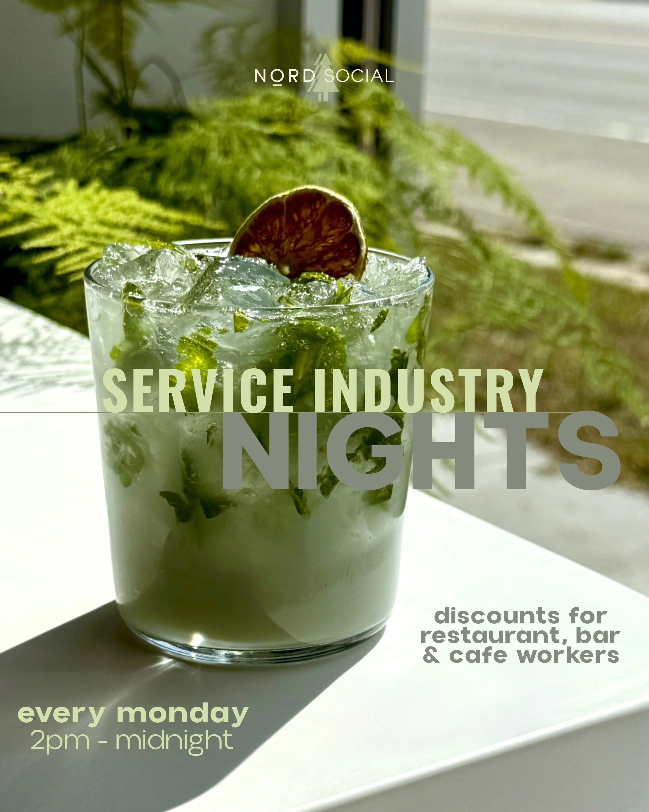 NORD SOCIAL Service Industry Nights