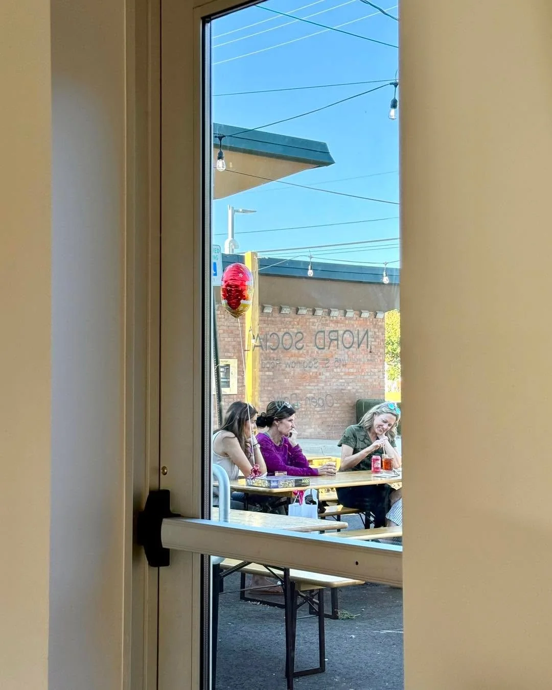 cocktails, beer & shots, mocktails, watch parties &….saunas. it’s sauna Sunday @ Nord. 
open 12p-12a today. FYRE & ICE Wellness mobile sauna in our lot from 12-8p just after Āyu Pilates Studio’s morning Pilates class w