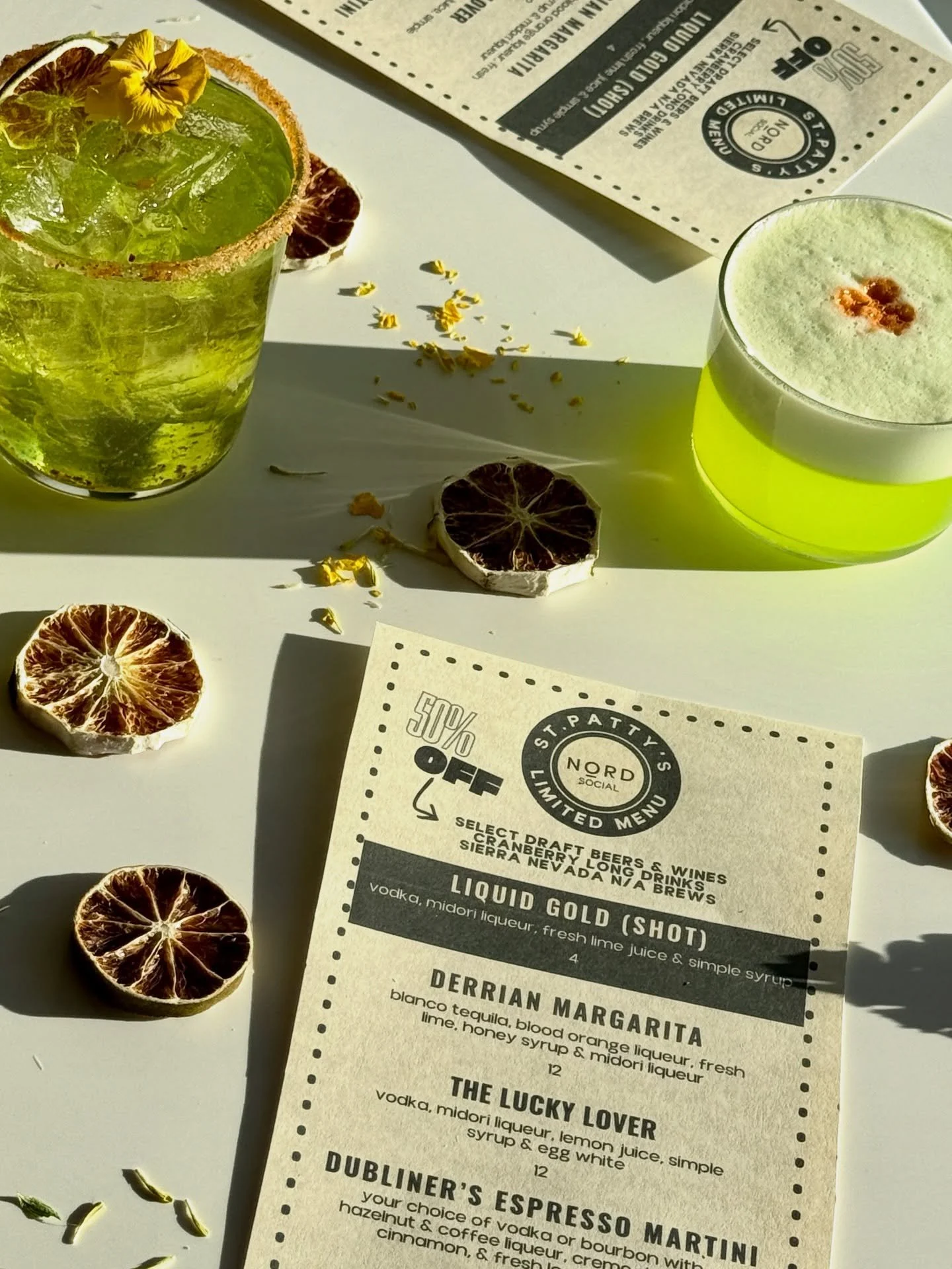 don&rsquo;t mind us running a little special for the WEEK. limited-edition green menu too. come kill 𝙢𝙤𝙨𝙩 of these kegs (&amp; wine) (&amp; long drink) (&amp; n/a beers). spring menu launches on the 20th with a pawty pawty pawty.